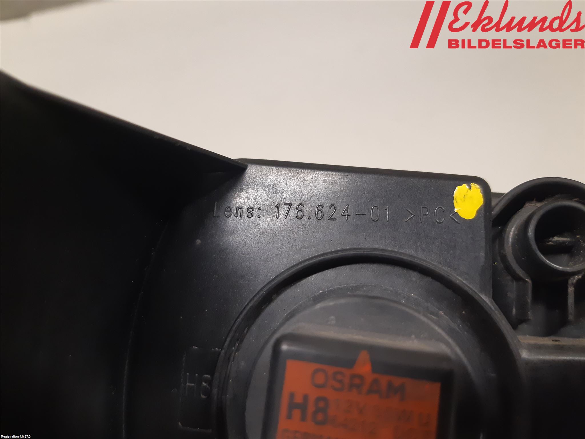 Volkswagen VW PASSAT 11-14 Dimljus-Varselljus Fram