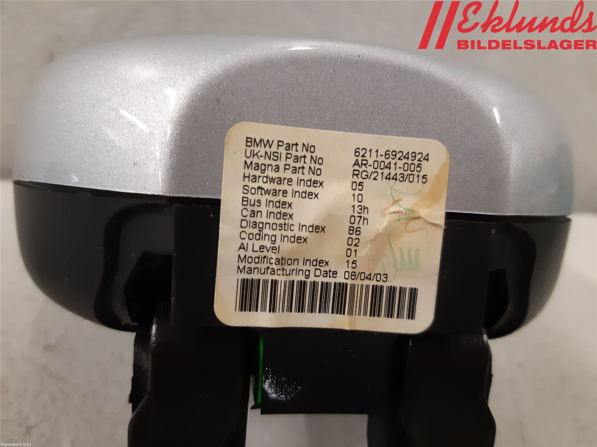 Mini COUPE R50/53 01-06 Instrument Varvr