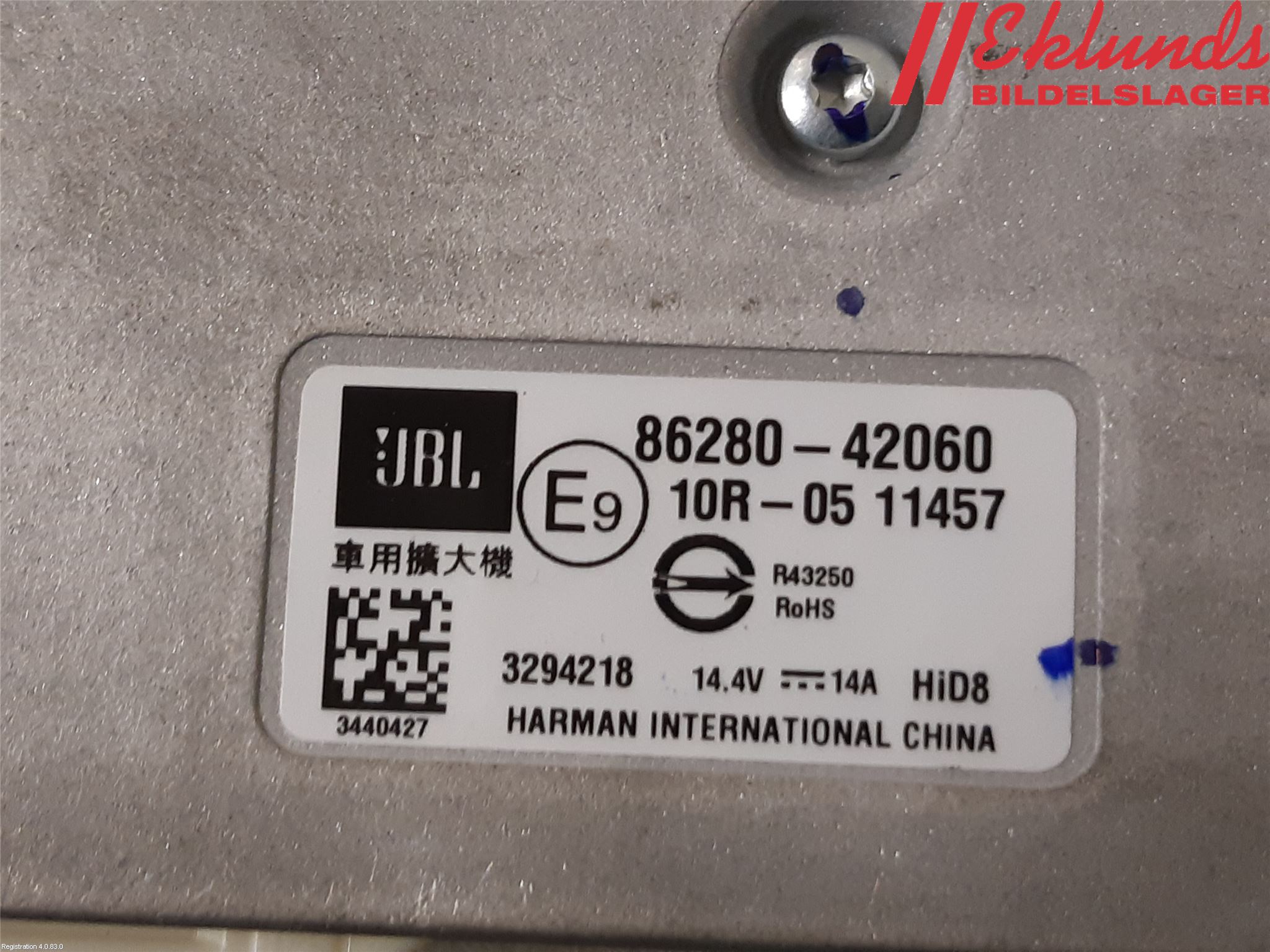 Toyota RAV4 19- Radio-Stereo Förstärkare