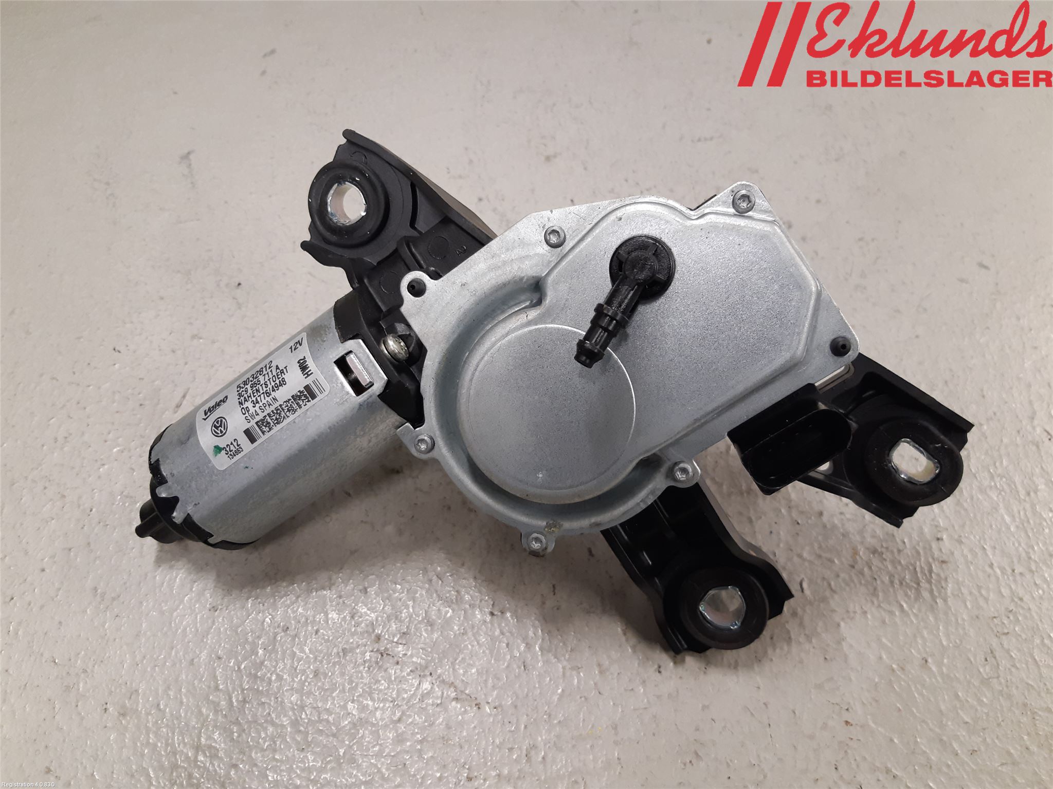 Volkswagen VW PASSAT 11-14 Torkarmotor Baklucka