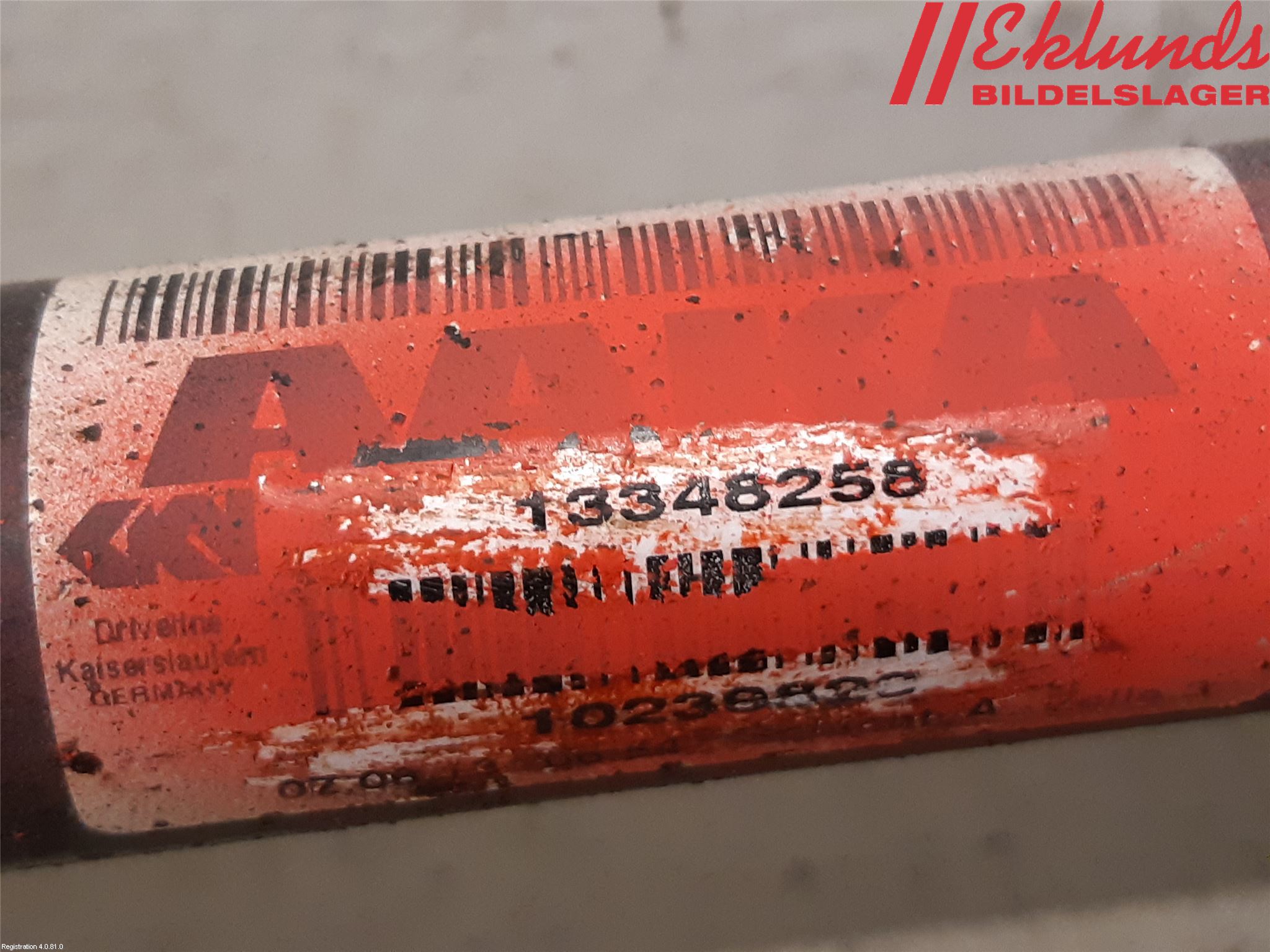 Opel INSIGNIA 09-16 Drivaxel Fram Vänster