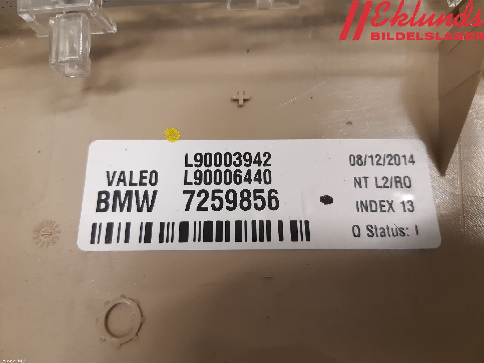 BMW 3 F30/F31/F80 12-19 Bromsljus Bakruta