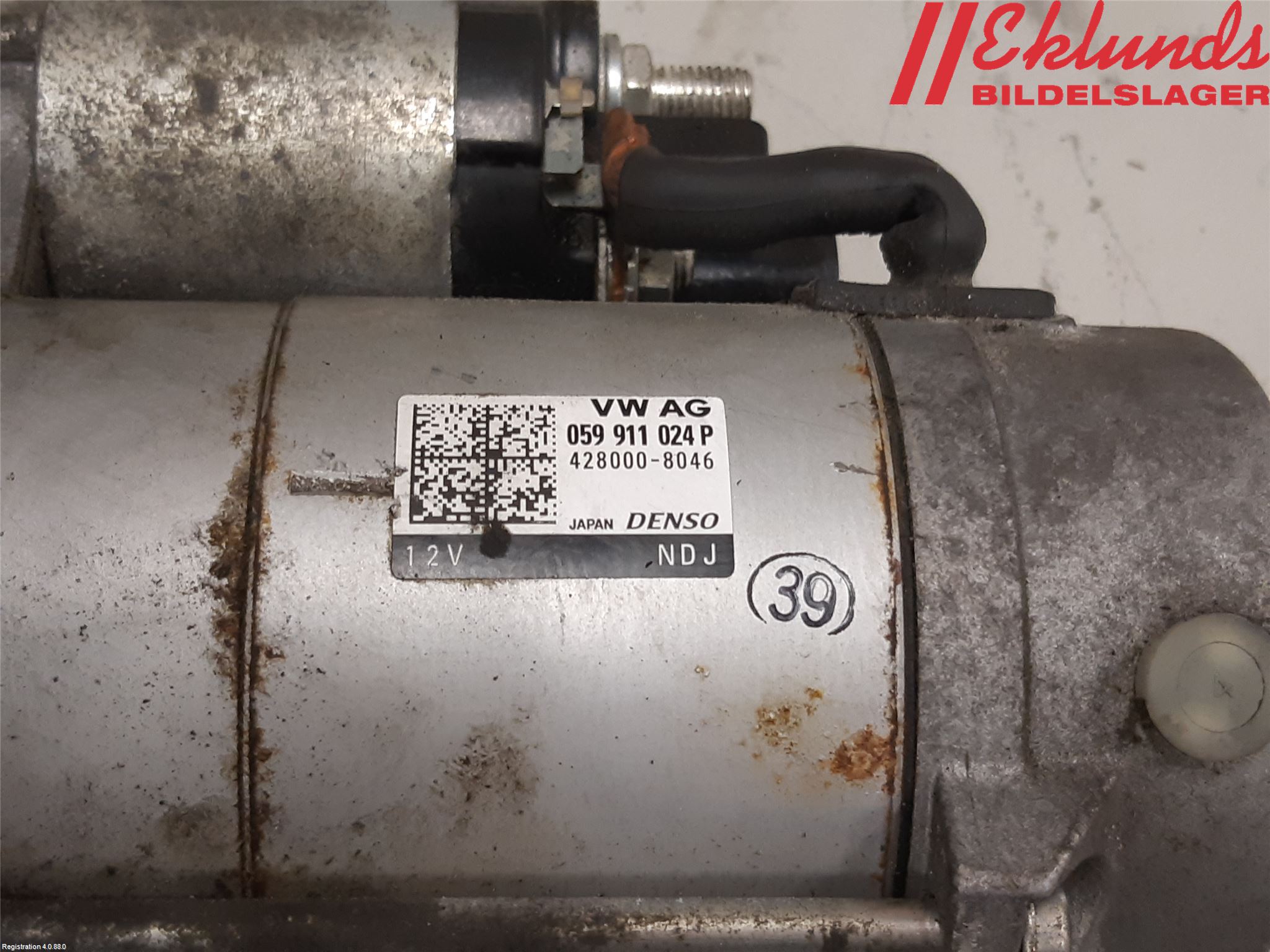 Audi A7/S7 4G 11-17 Startmotor Diesel