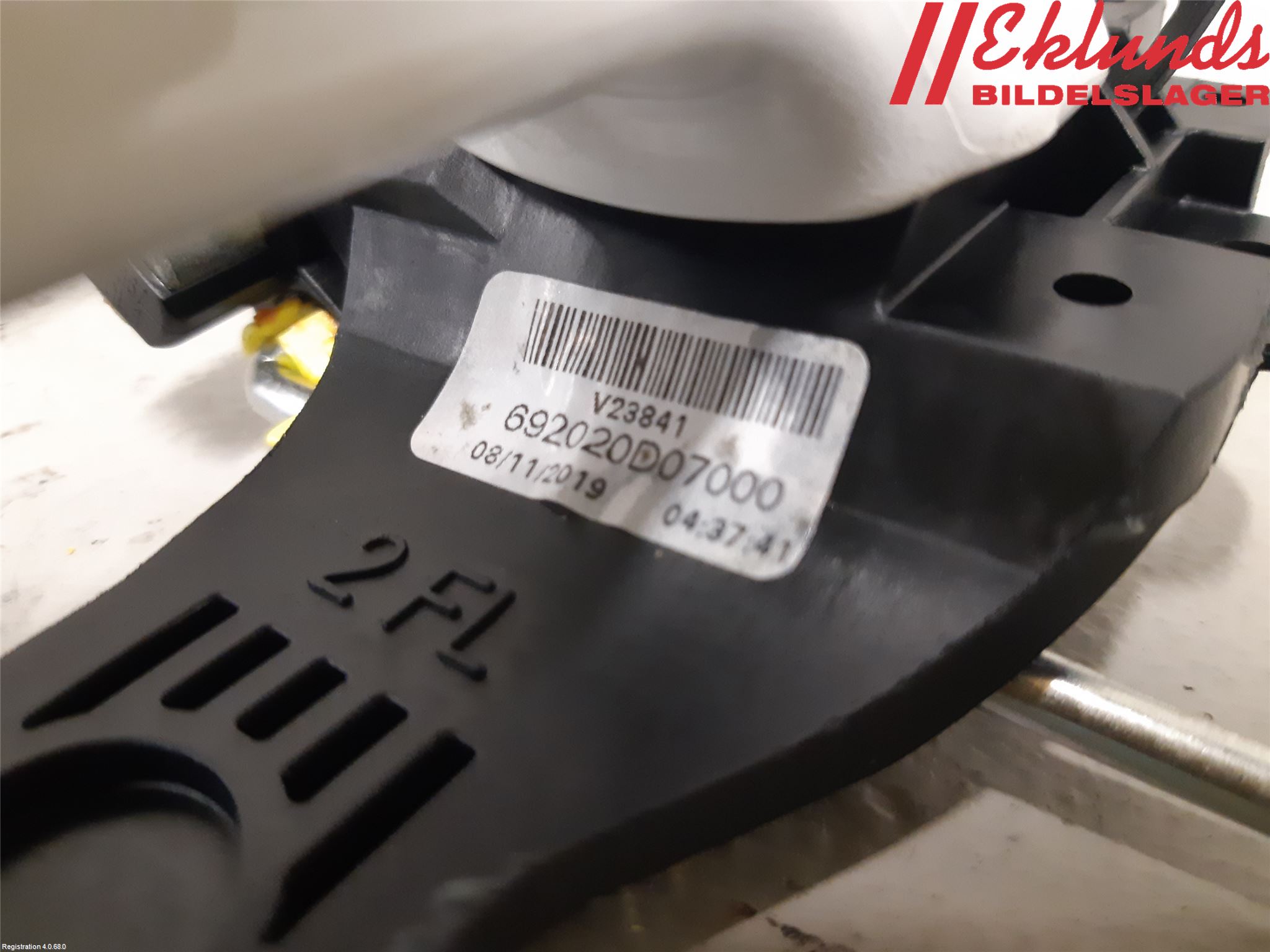 Toyota YARIS XP130 15-20 Dörrhandtag Yttre Vä