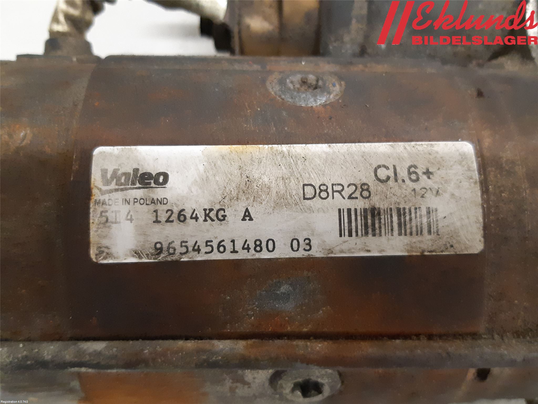 Citroen C4 GRAND PICASSO 14-18 Startmotor Diesel