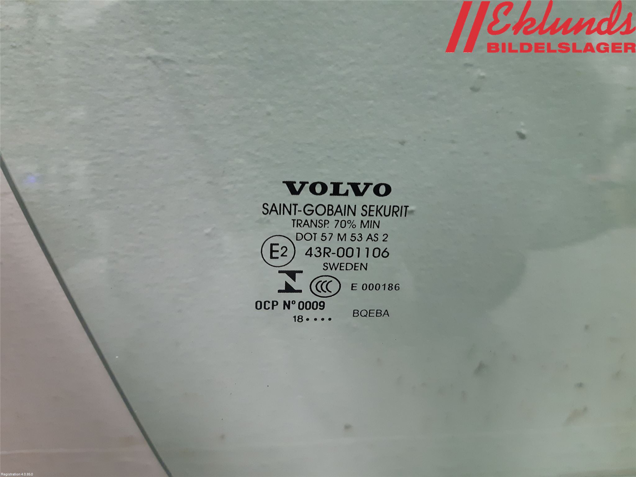 Volvo V90 17->> Dörruta Fram Höger