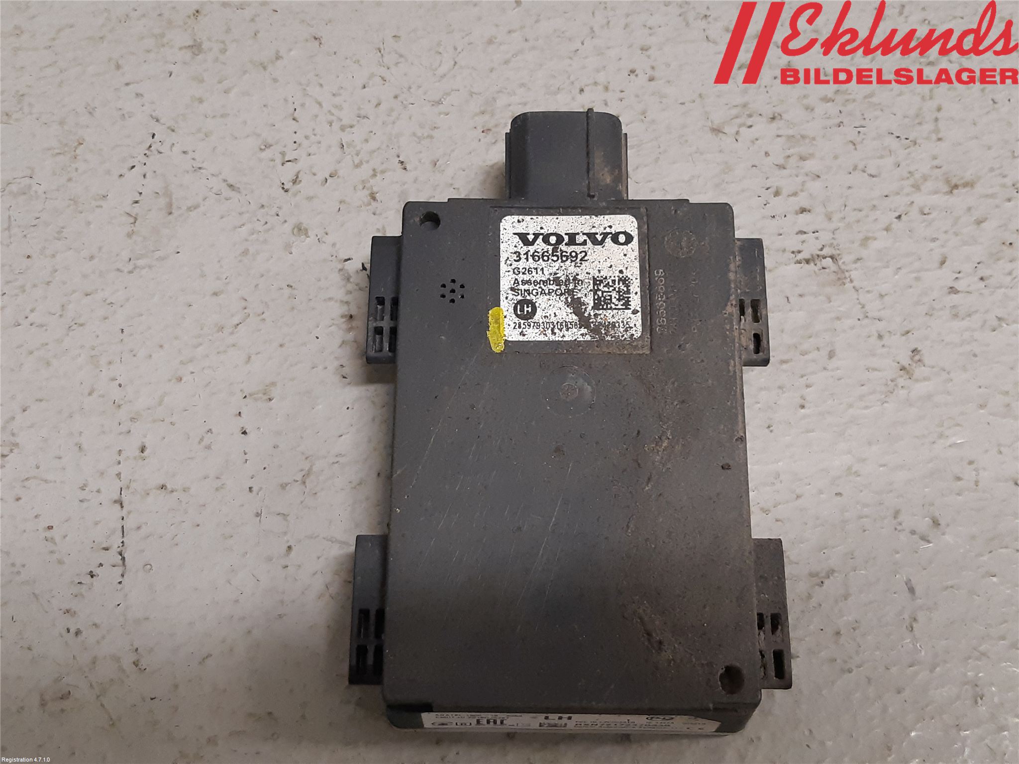 Volvo S90 17->> Sensor Aktivt Kollisionsskydd