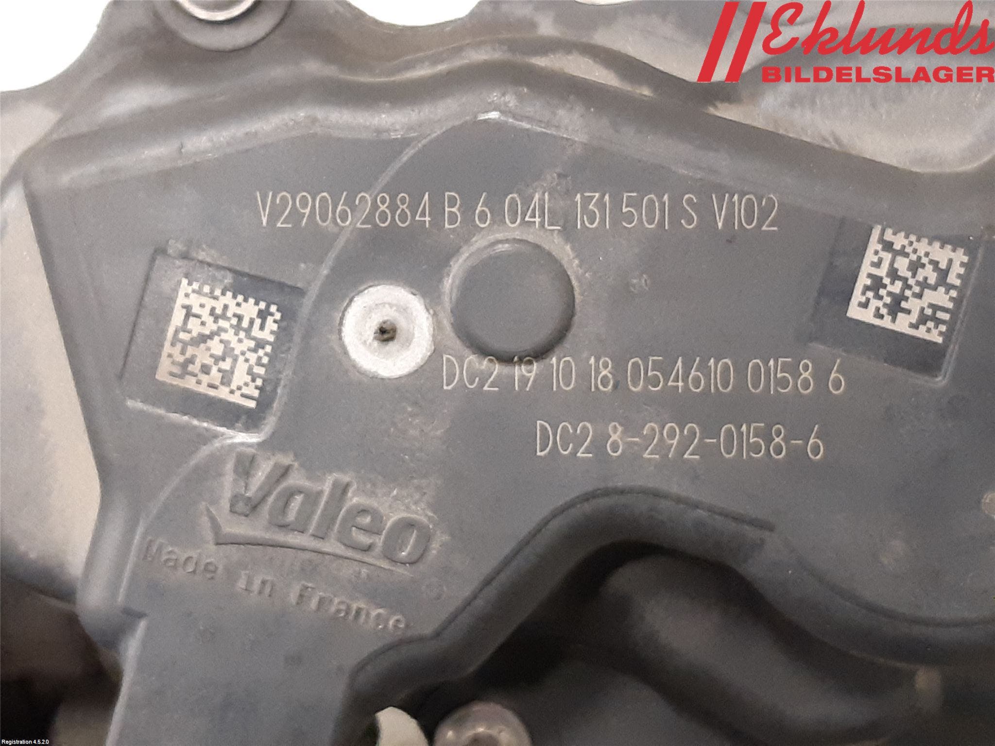 Volkswagen VW GOLF / E-GOLF VII 13-20 Egr Ventil