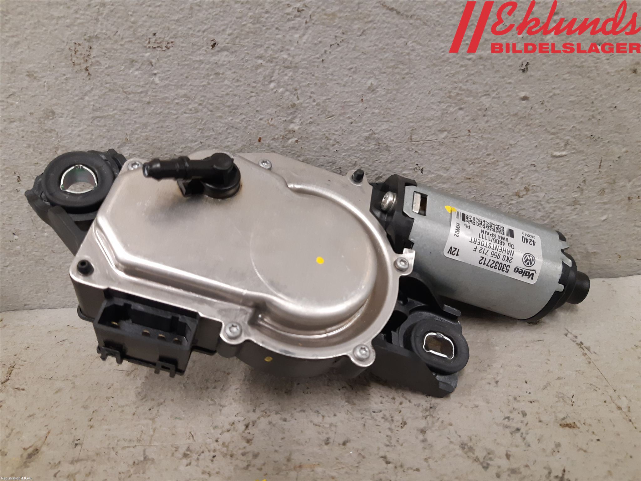 Volkswagen VW CADDY 16-20 Torkarmotor Baklucka