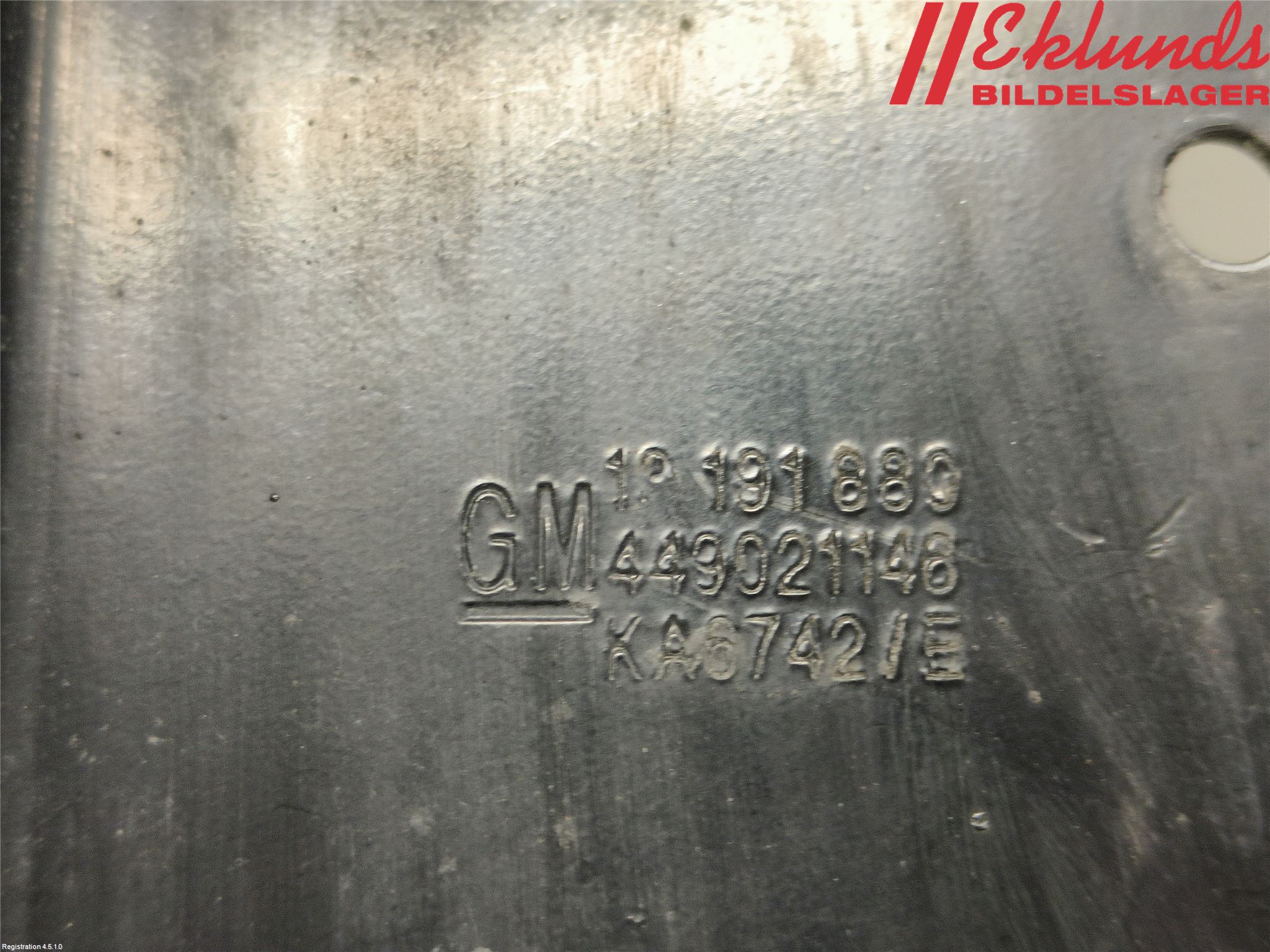 Opel CORSA D 07-14 Stötfångarbärjärn Fram