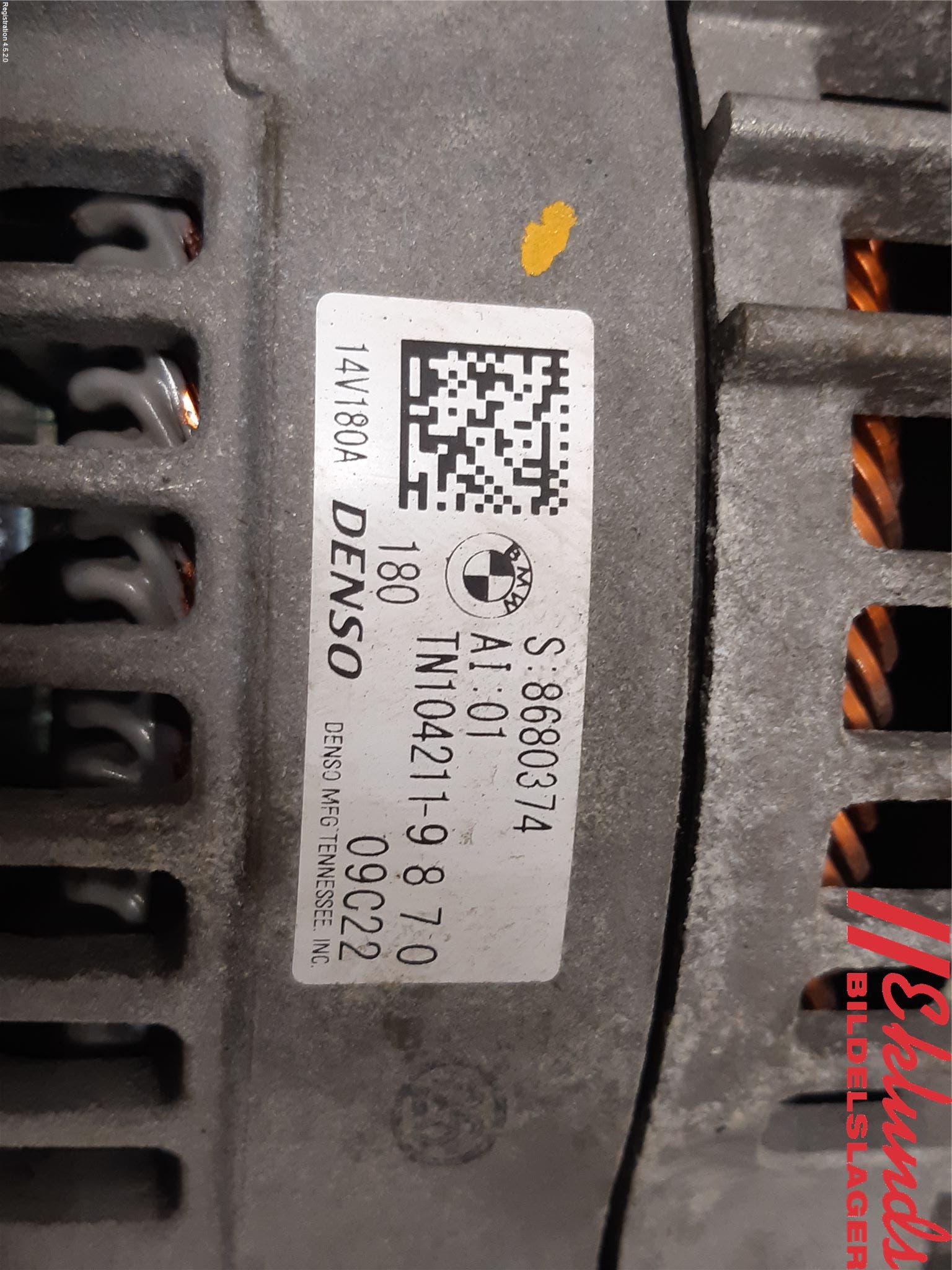 BMW X1 F48 15-22 Generator