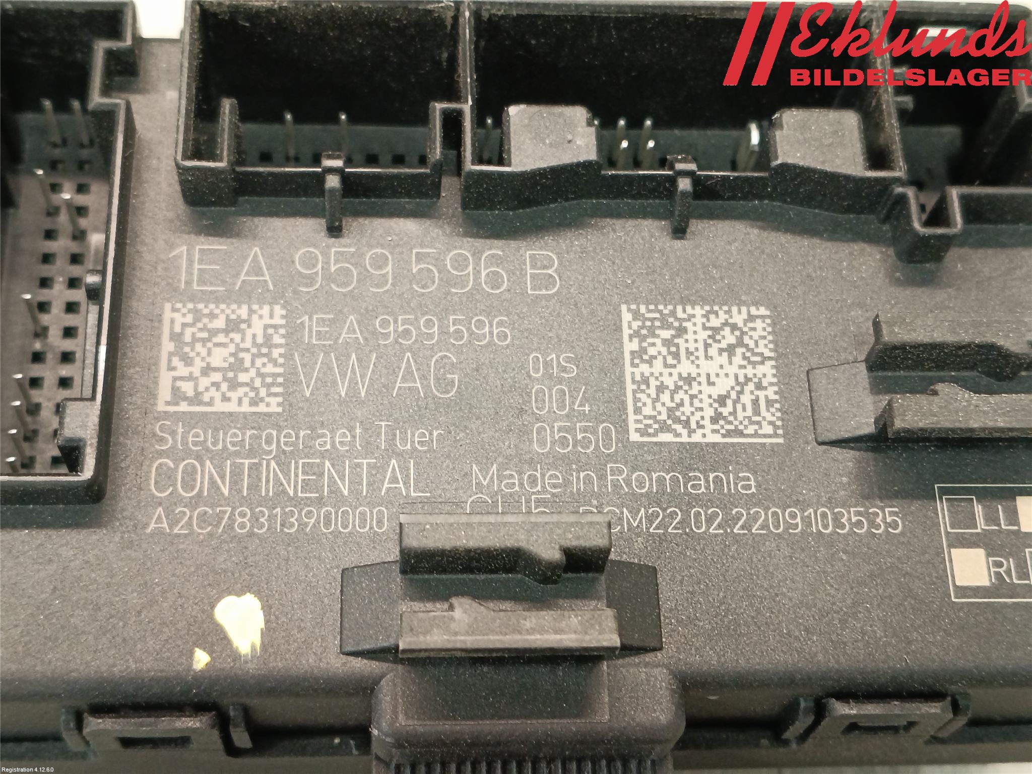 Volkswagen VW ID.4 21- Styrenhet Dörr