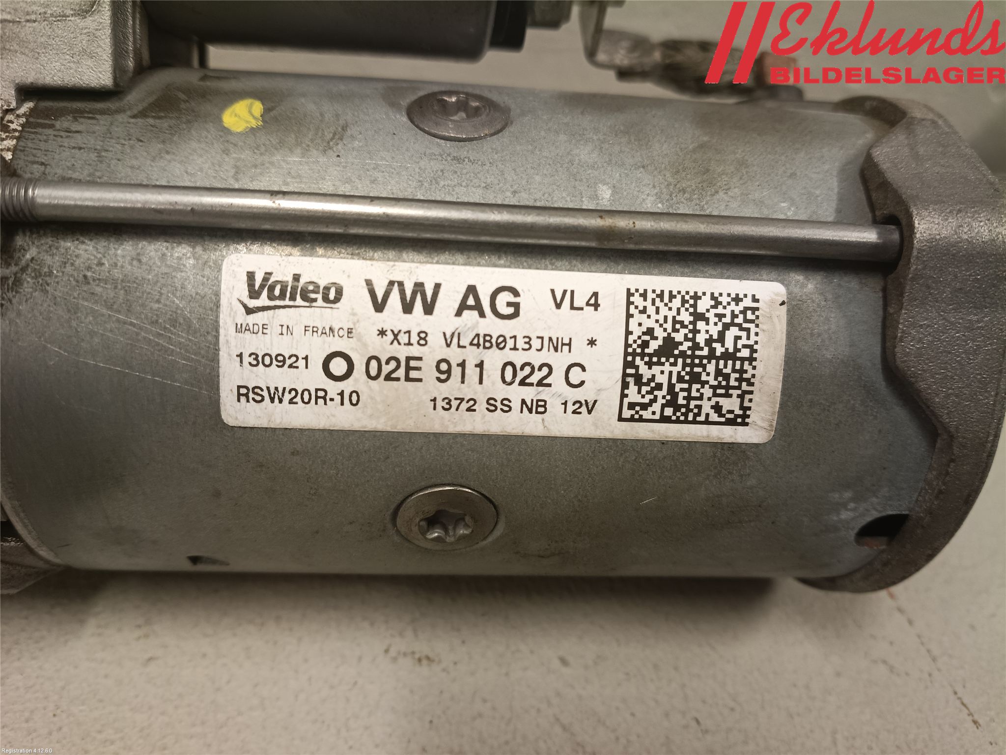 Volkswagen VW T-ROC 18- Startmotor Diesel