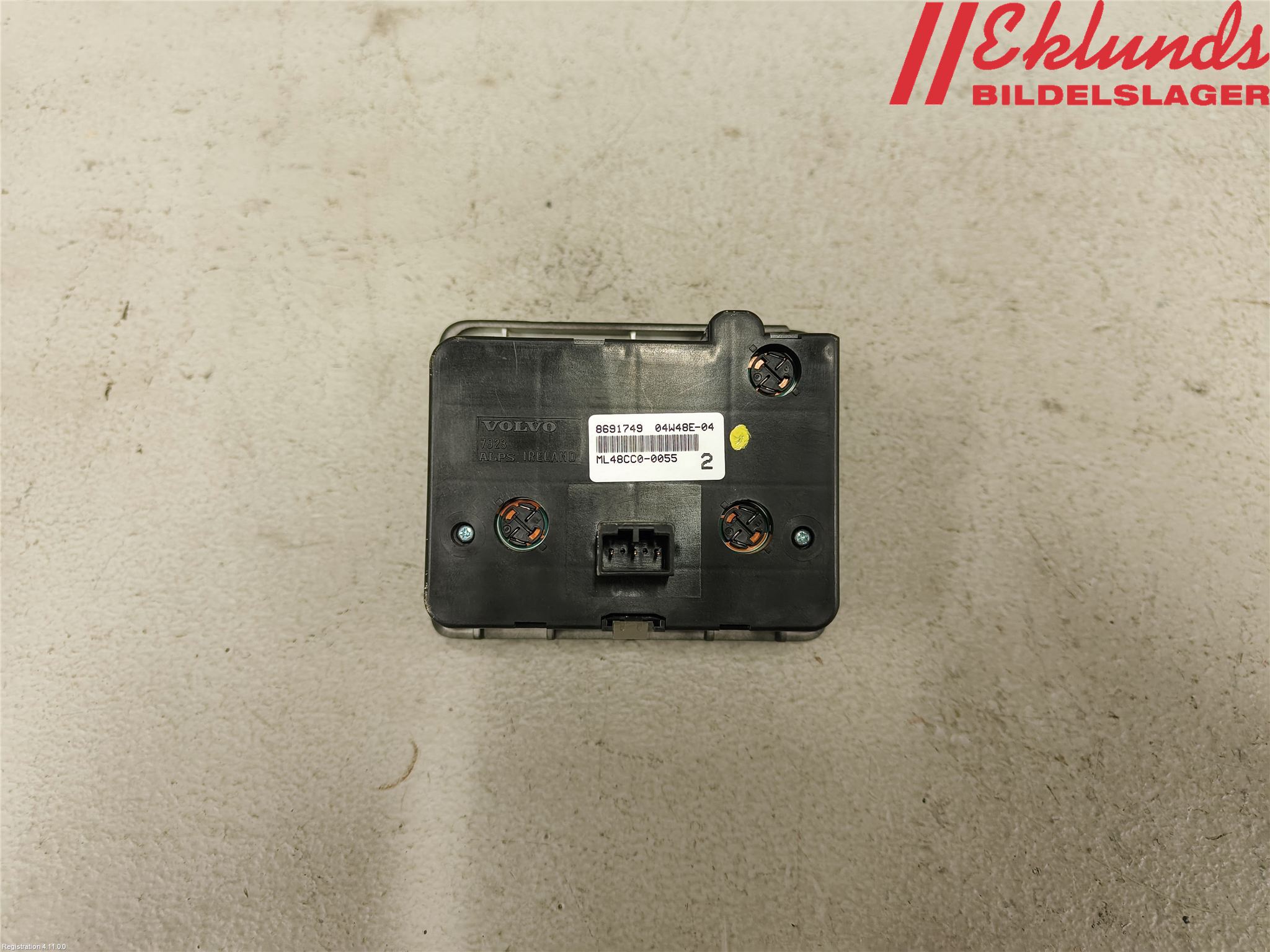 Volvo S60 05-10 Strömställare Ljus