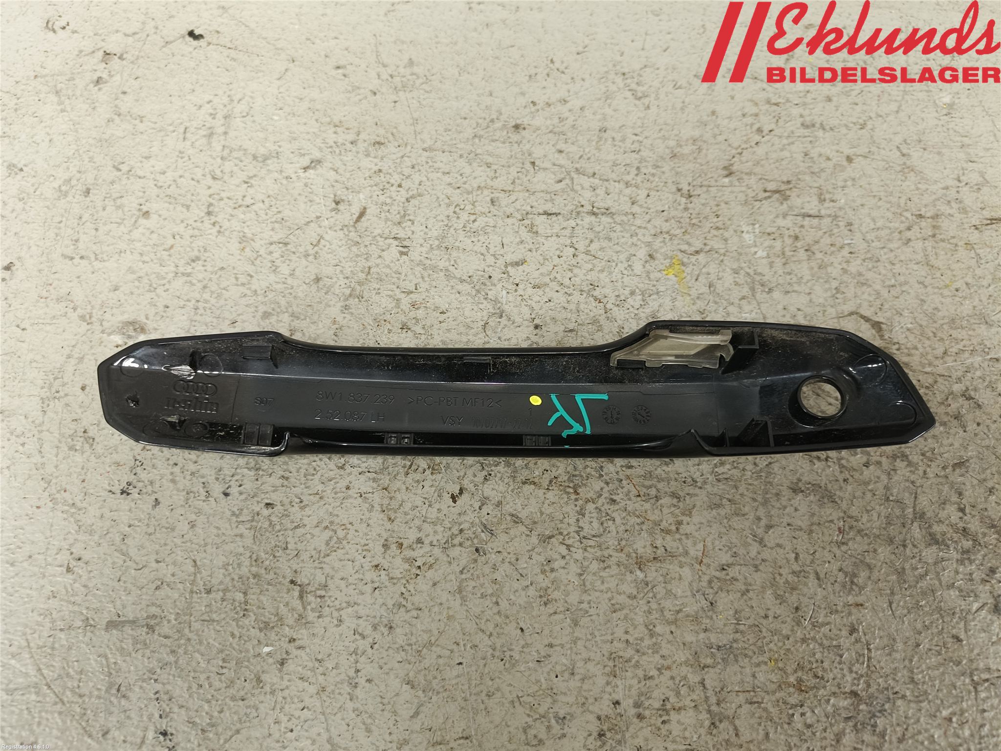 Audi A5 17- Dörrhandtag Yttre Vä