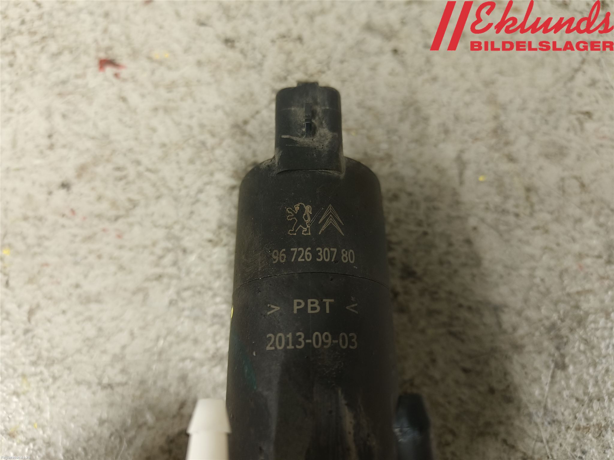 Peugeot 508 11-18 Spolarpump Vindruta