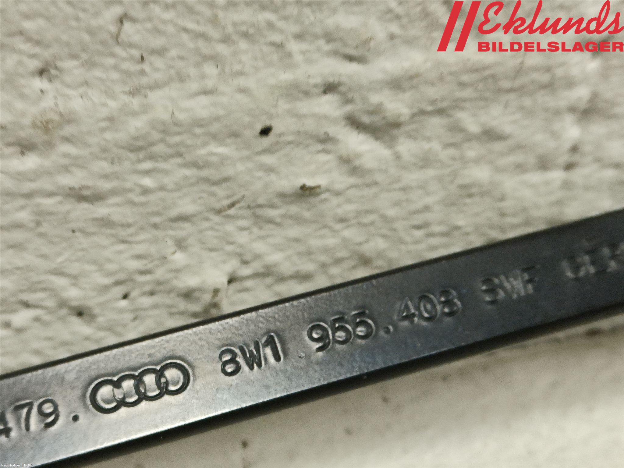 Audi A4/S4 B9 20- Torkararm Armar Vindruta