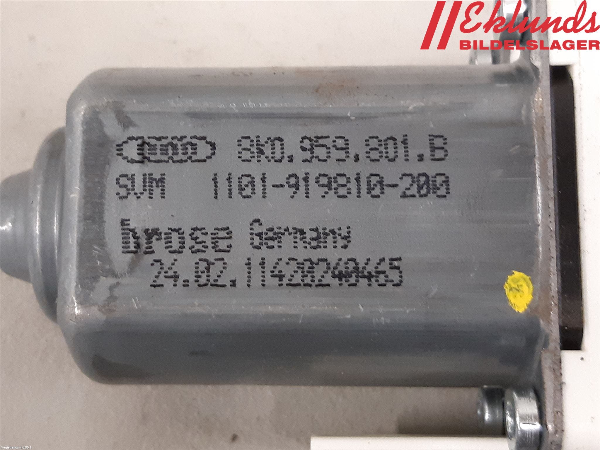 Volkswagen VW SHARAN 11- Fönsterhissmotor