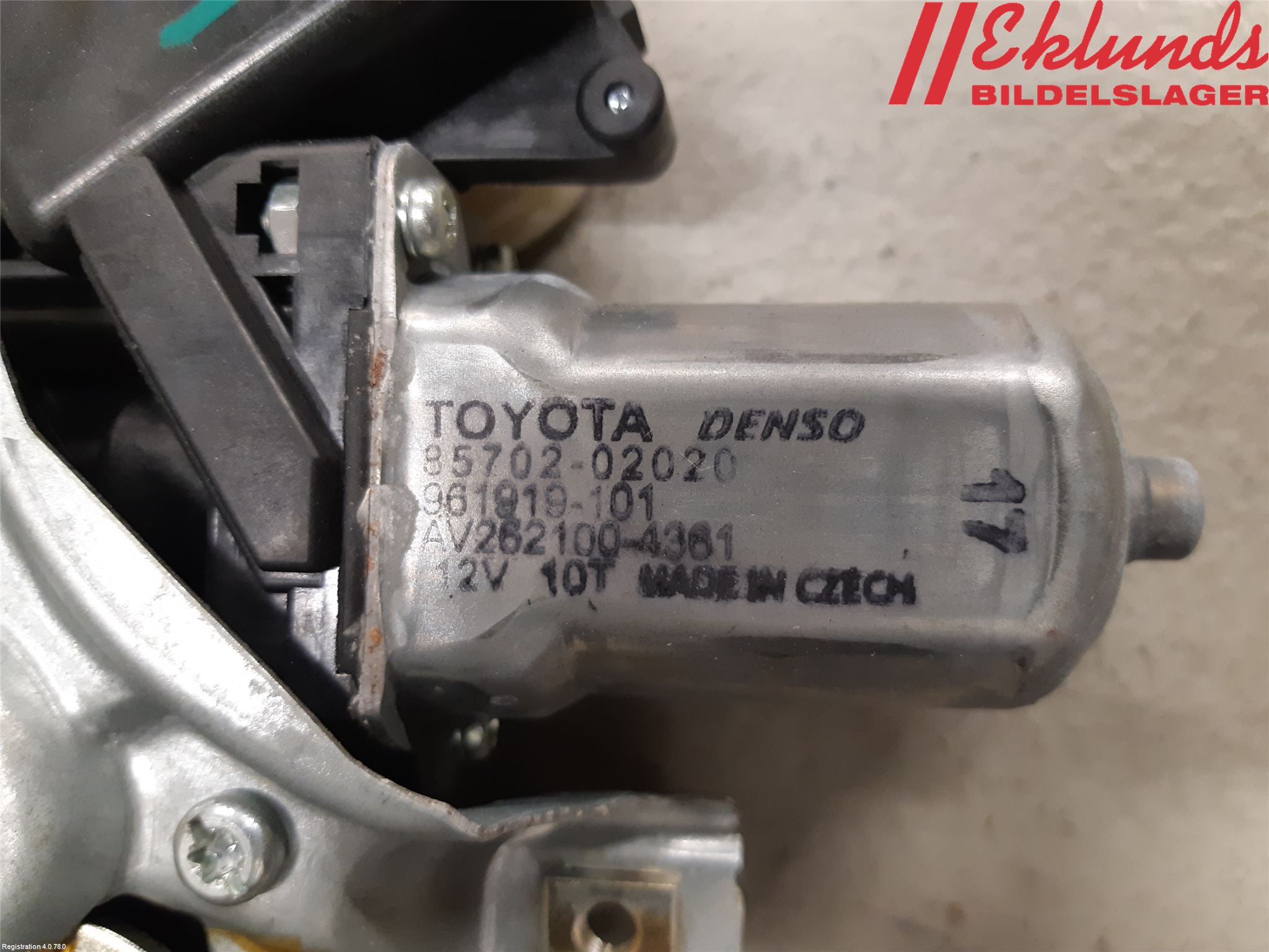 Toyota AURIS 13-19 Fönsterhiss El Kompl