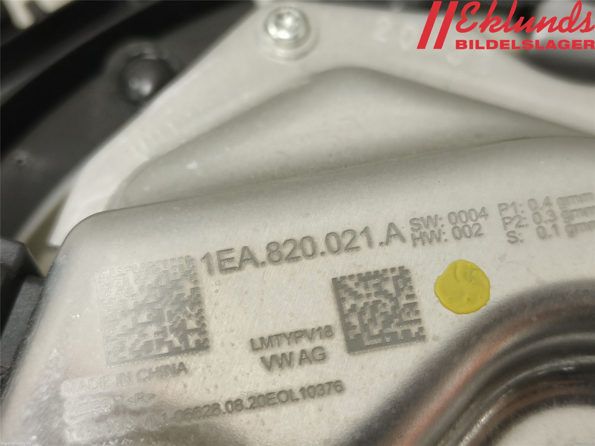 Volkswagen VW ID.3 21- Värmefläkt