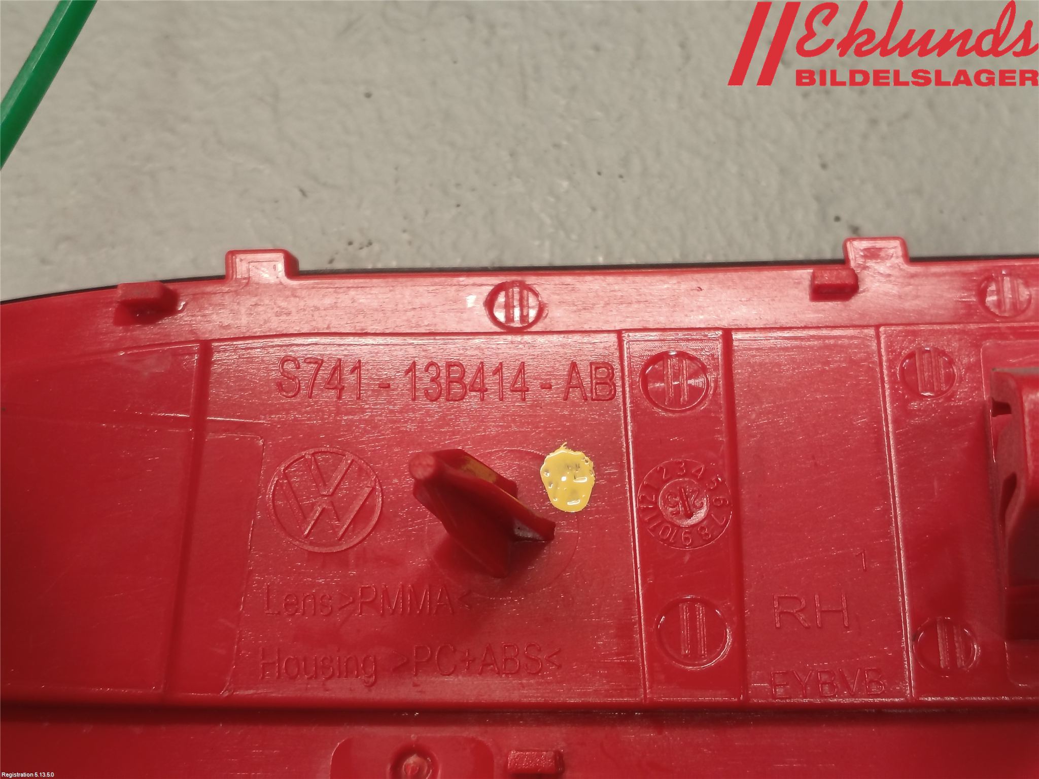 Volkswagen VW TRANSP/CARAVELLE/CALIFORNIA T8 25- Dimljus/Reflex Bak
