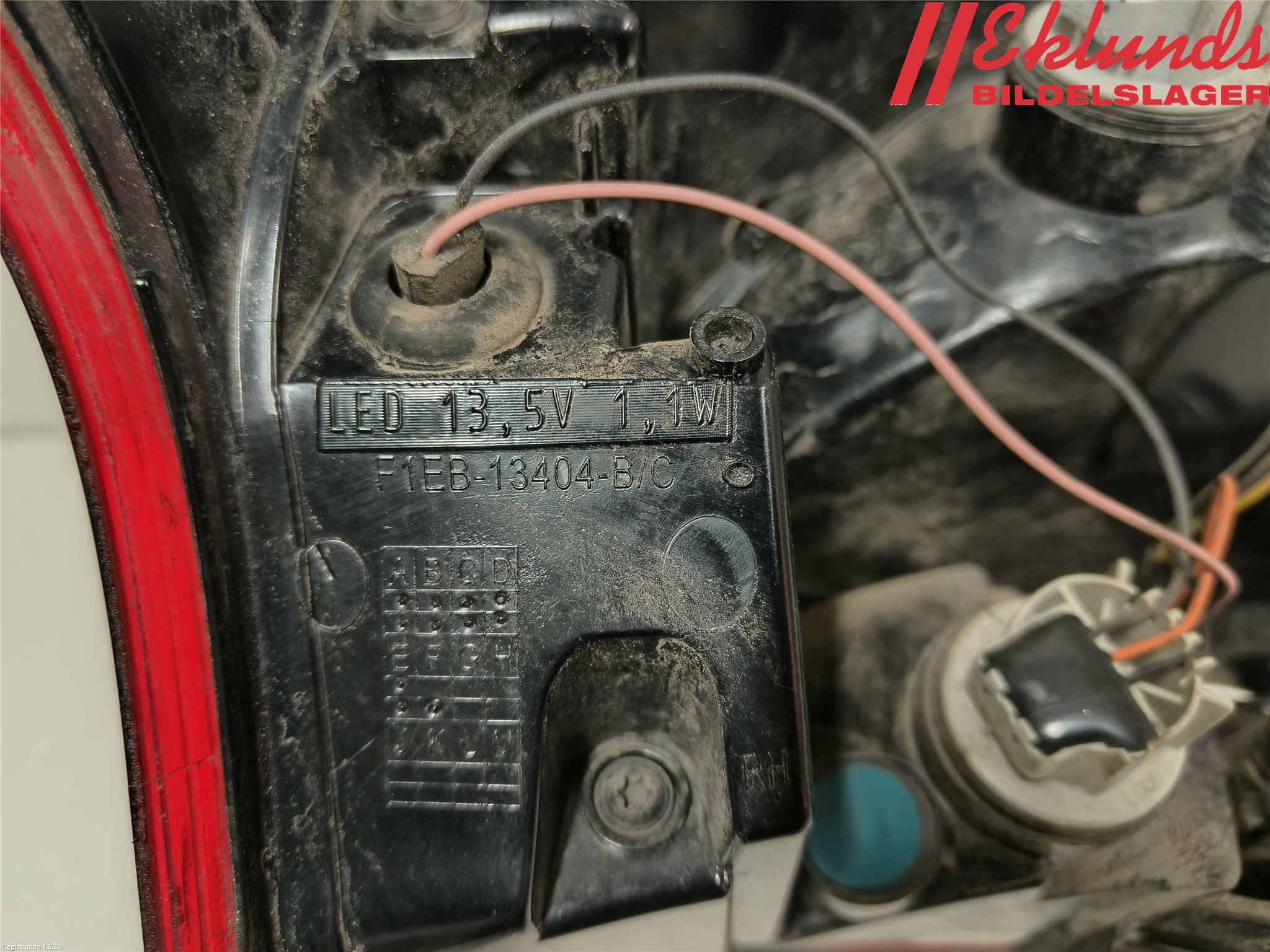 Ford FOCUS 15-18 Bakljus Höger