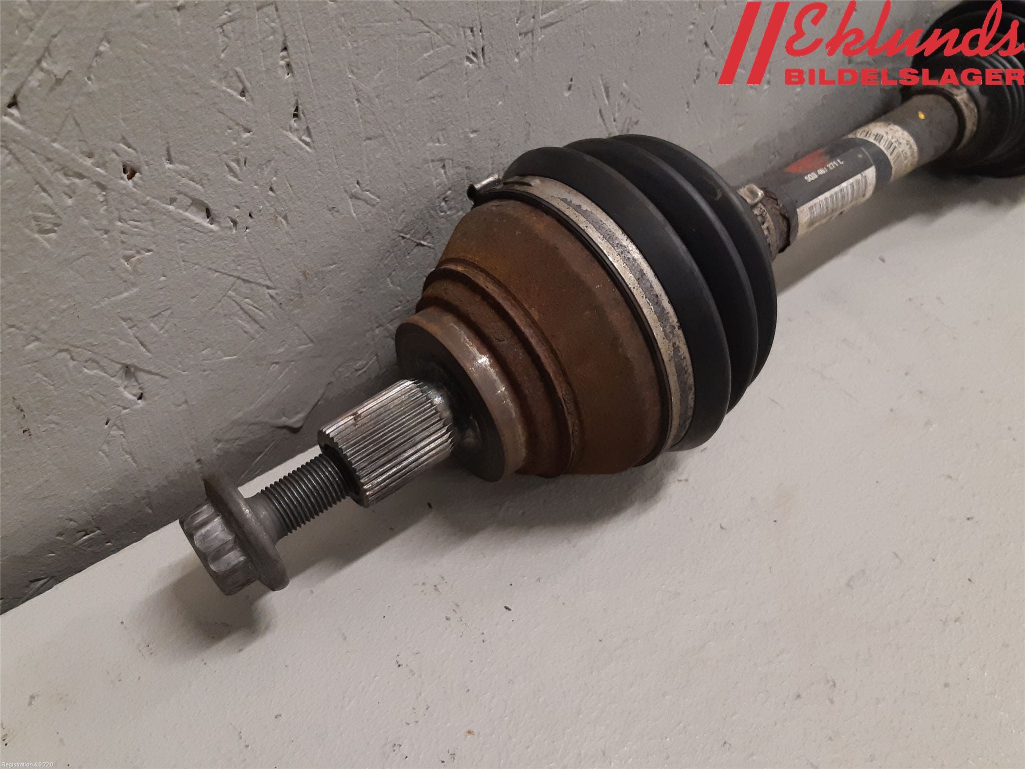 Volkswagen VW GOLF / E-GOLF VII 13-20 Drivaxel Fram Vänster