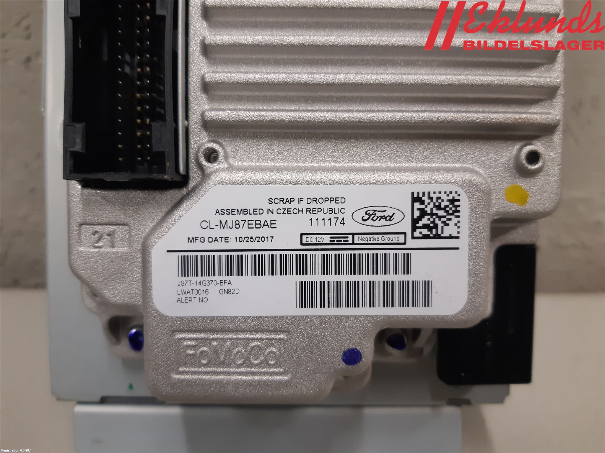 Ford MONDEO 15-22 Multifunktionsdisplay