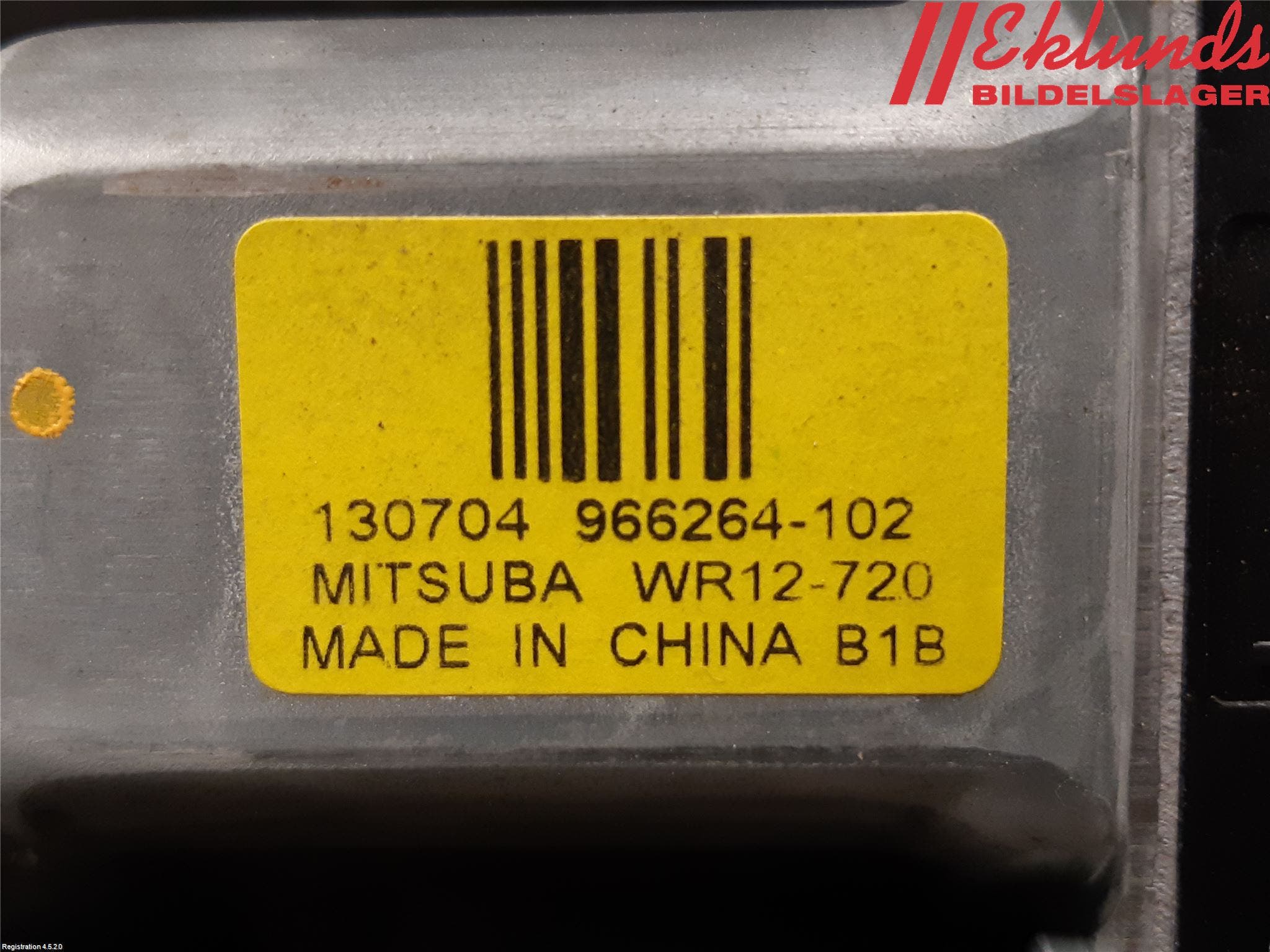 Volvo S60 14-18 Fönsterhiss El Kompl