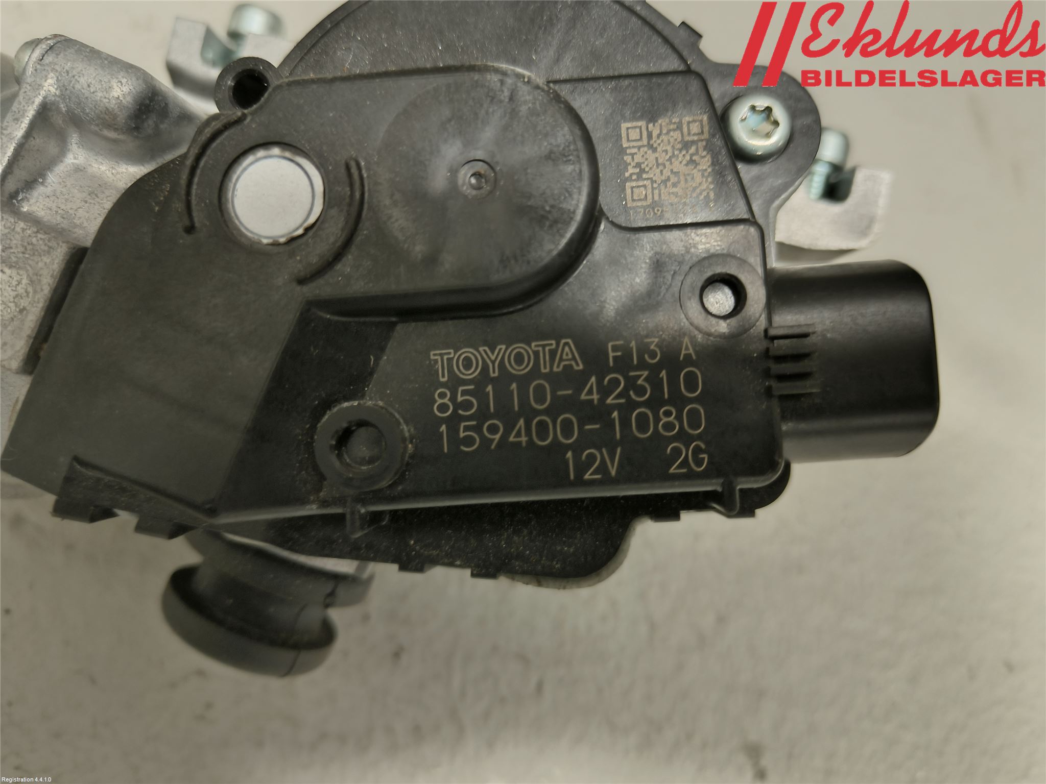 Toyota bZ4X EA10 22- Torkarmotor Vindruta