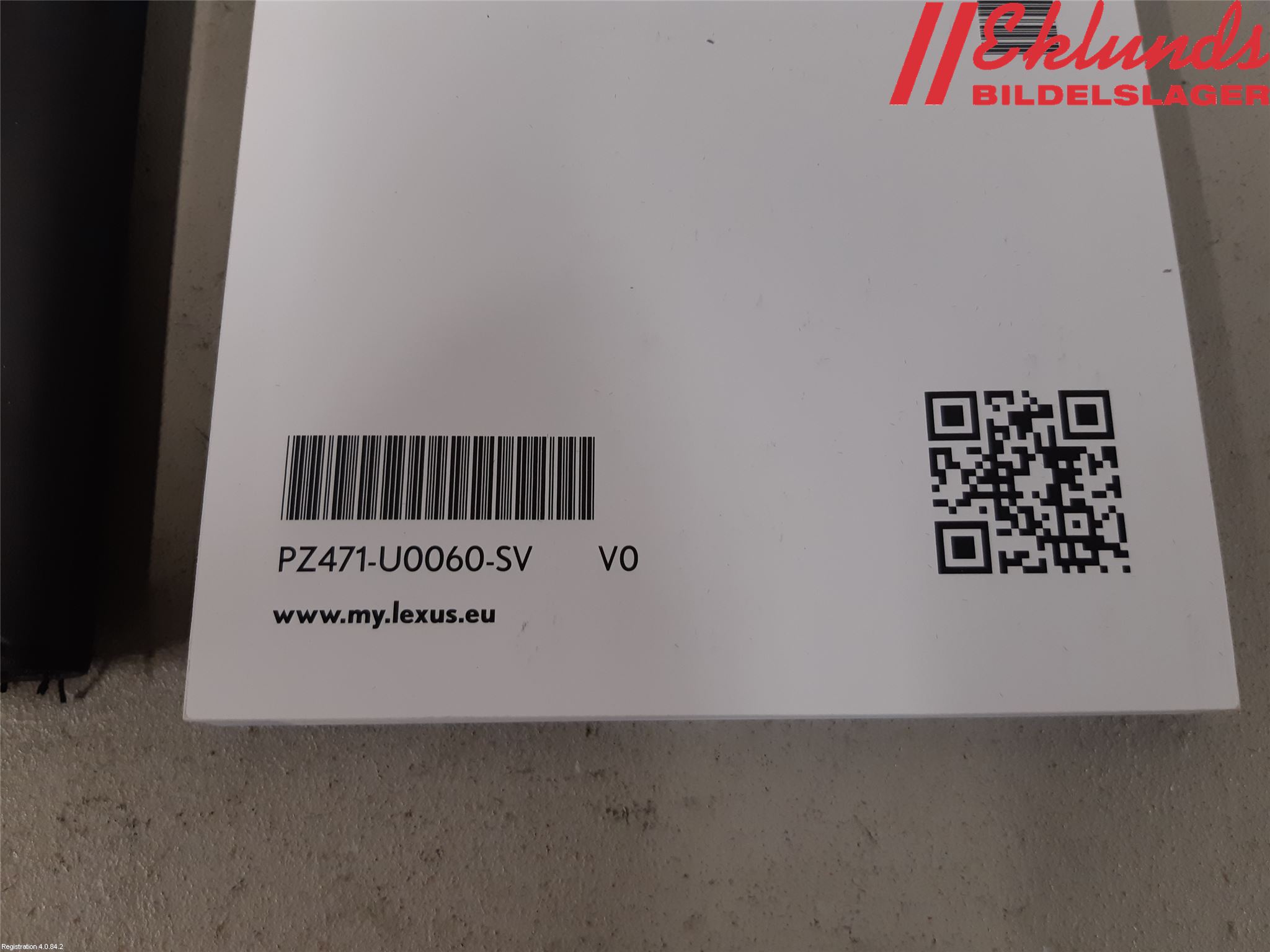 Lexus IS 250/350 14-20 Instruktionsbok