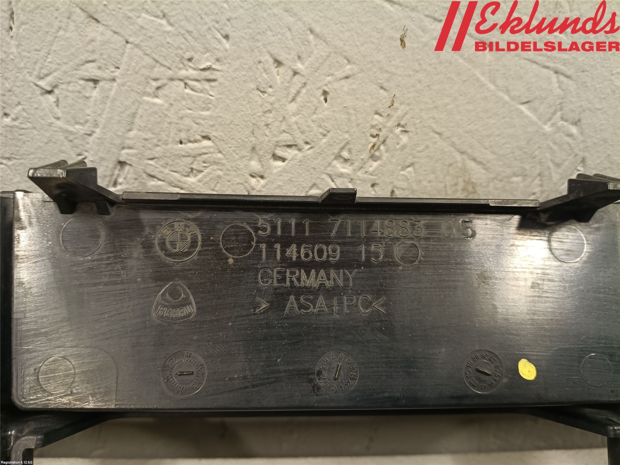 BMW 5 E60/61 Sed/Tou 02-10 Stöt Utfyllnad-List-Grill