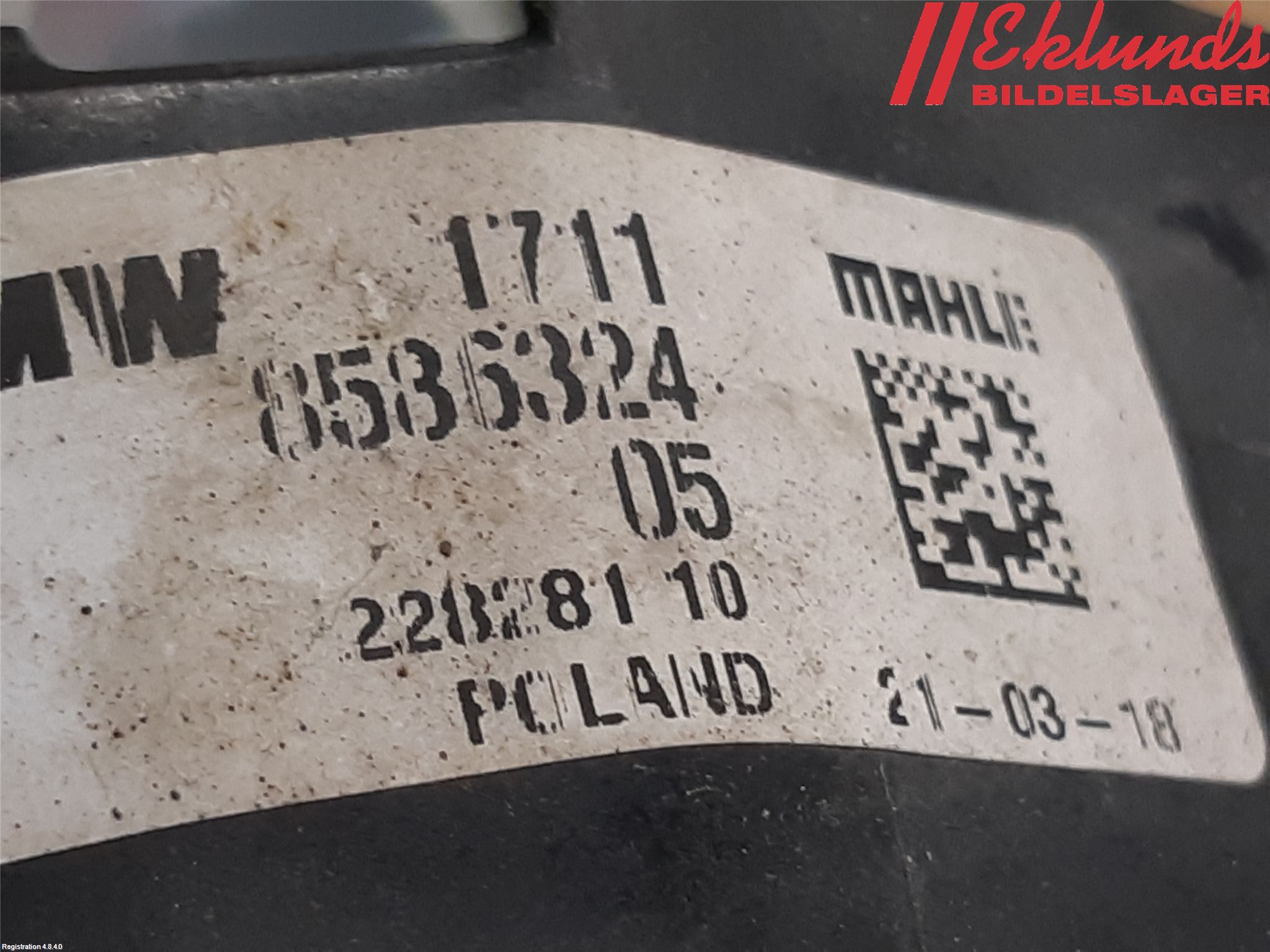BMW X1 F48 15-22 Kylare Aut