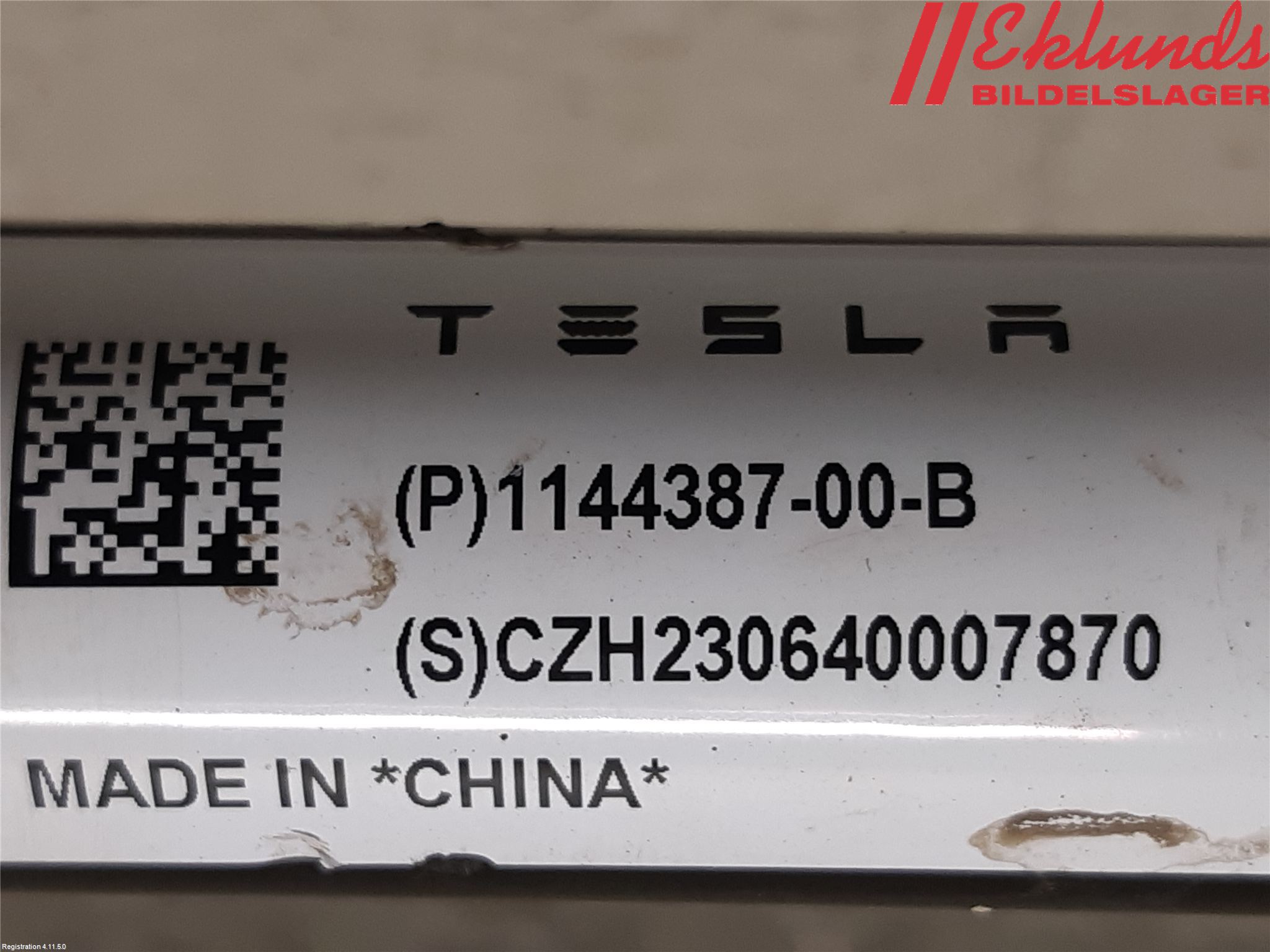 Tesla MODEL Y 21- Krängningshämmare Fram
