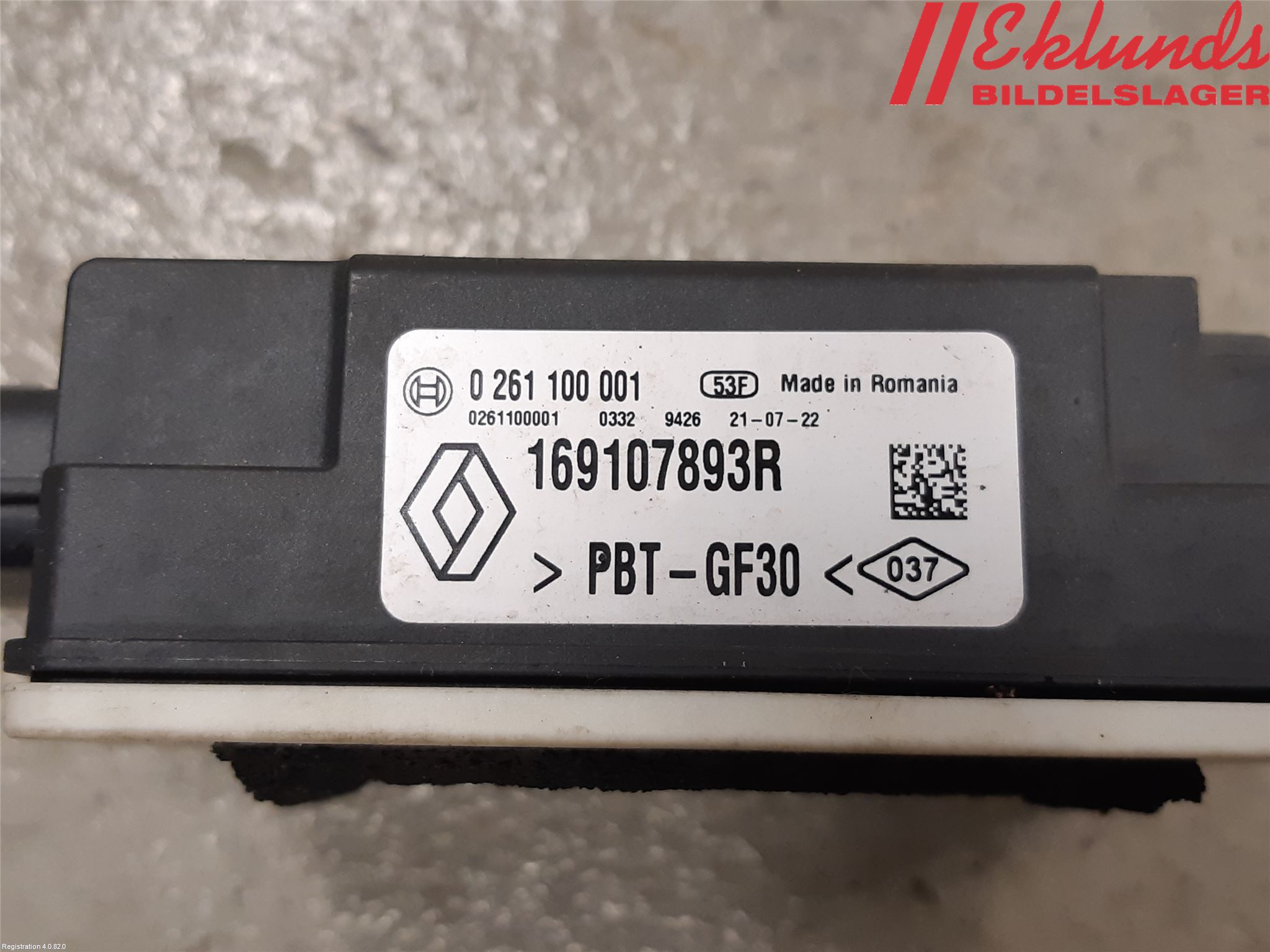 Renault MASTER III 20-24 Styrenhet Bränslepump