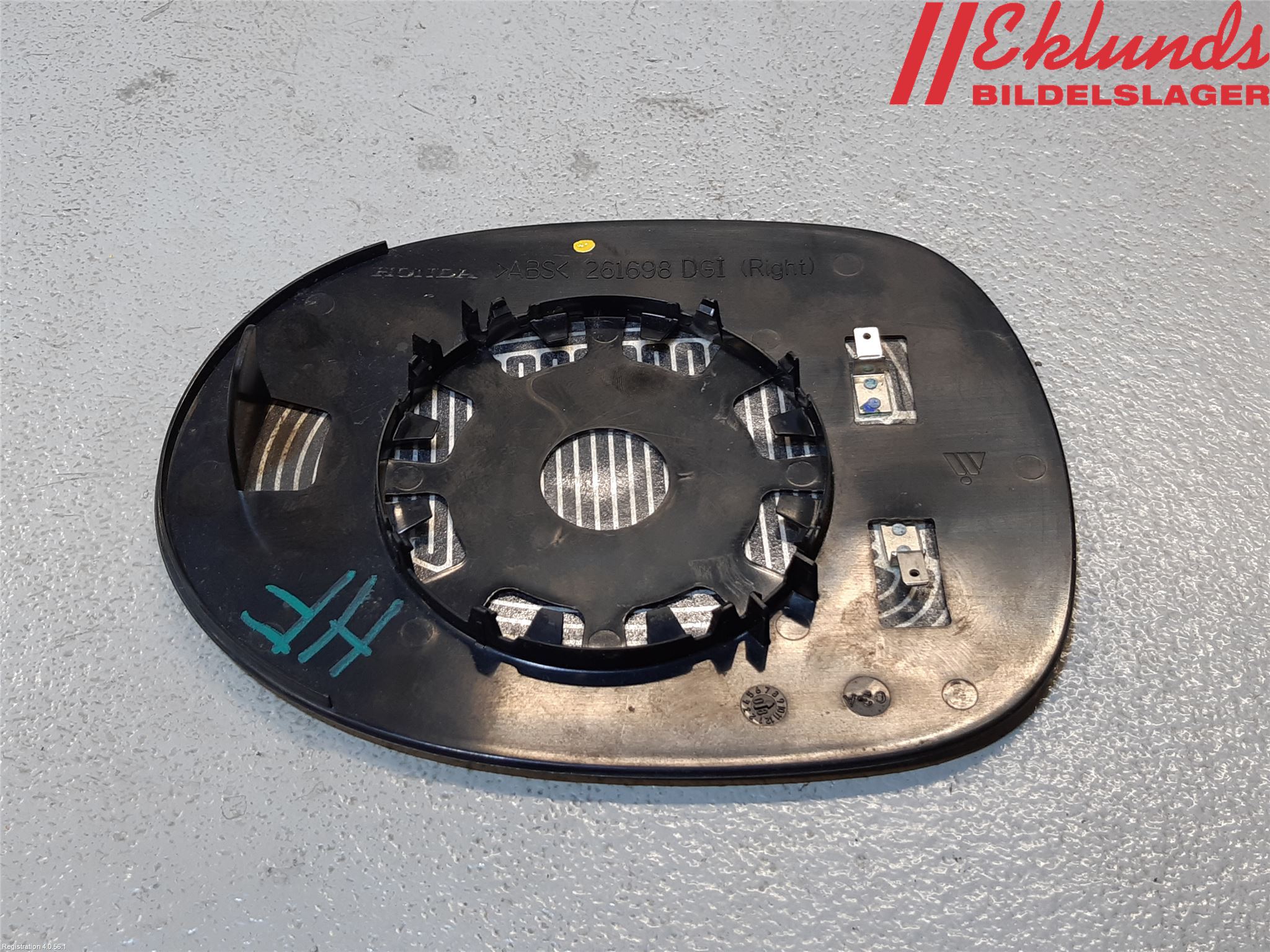 Honda CIVIC 06-11 Spegelglas Hö