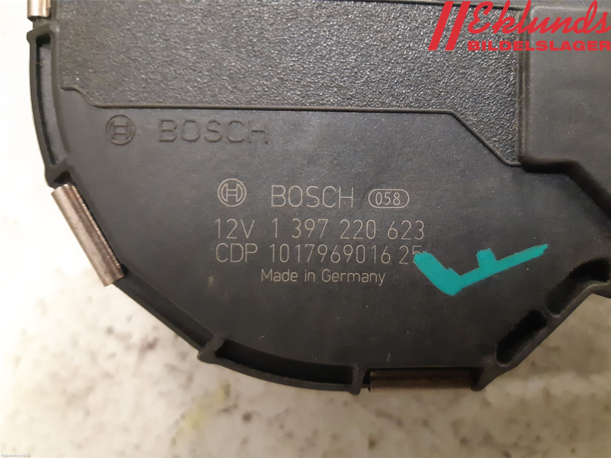 Opel ASTRA J 10-15 Torkarmotor Vindruta