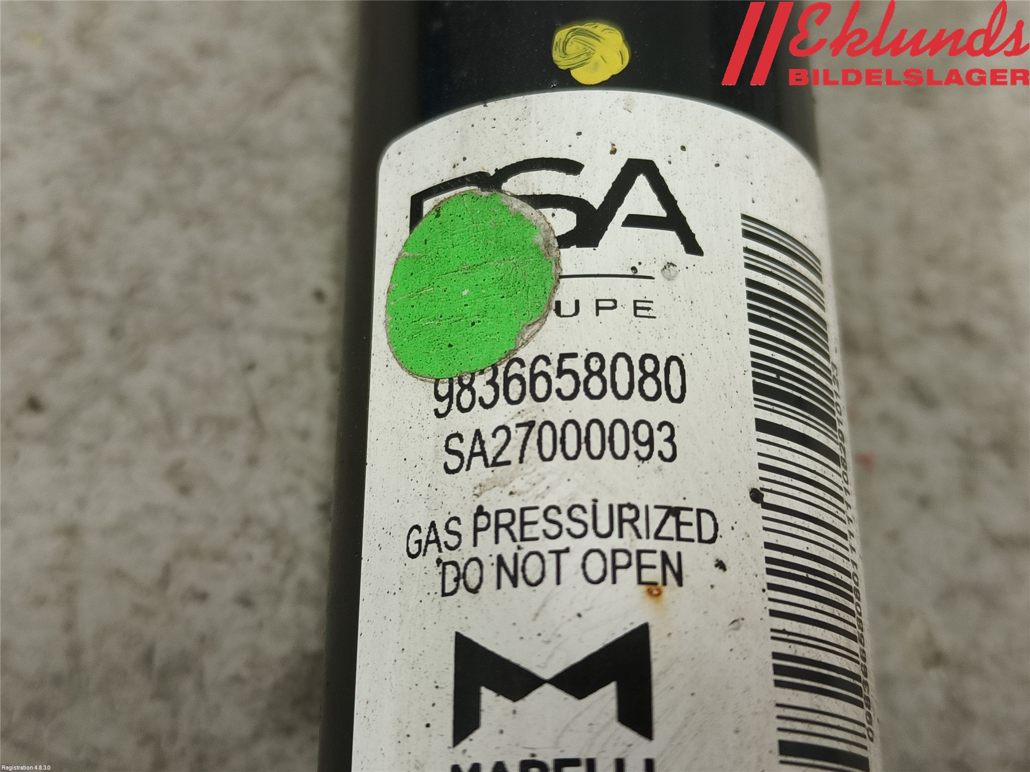 Peugeot 2008/E-2008 20- Stötdämpare Bak