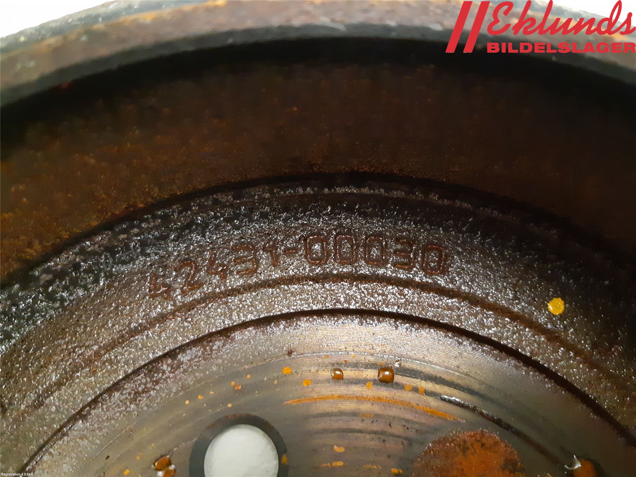 Toyota YARIS XP130 15-20 Bromstrumma Bak