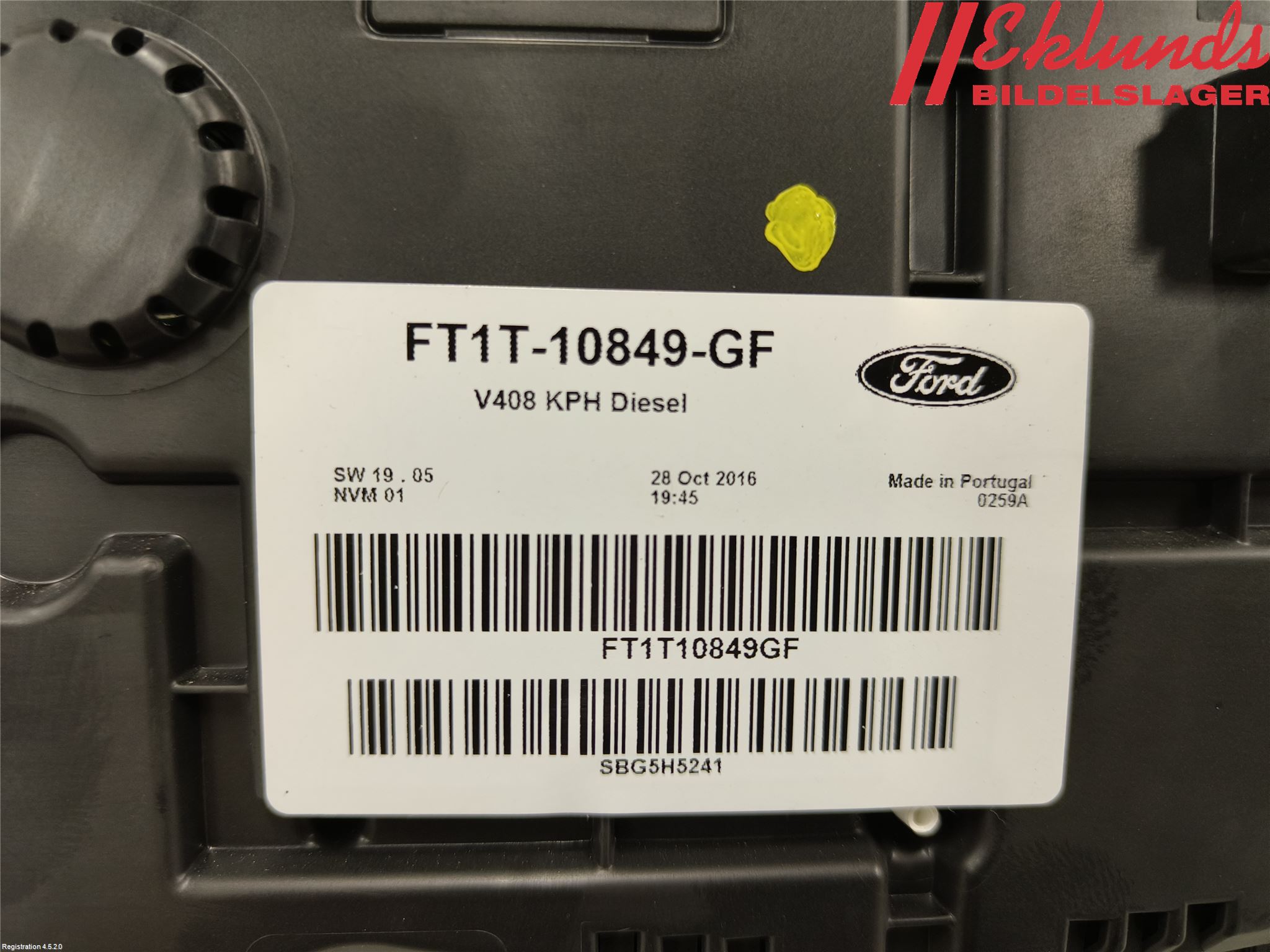 Ford TRANSIT/TOURNEO CONNECT 13-22 Instrument Komb