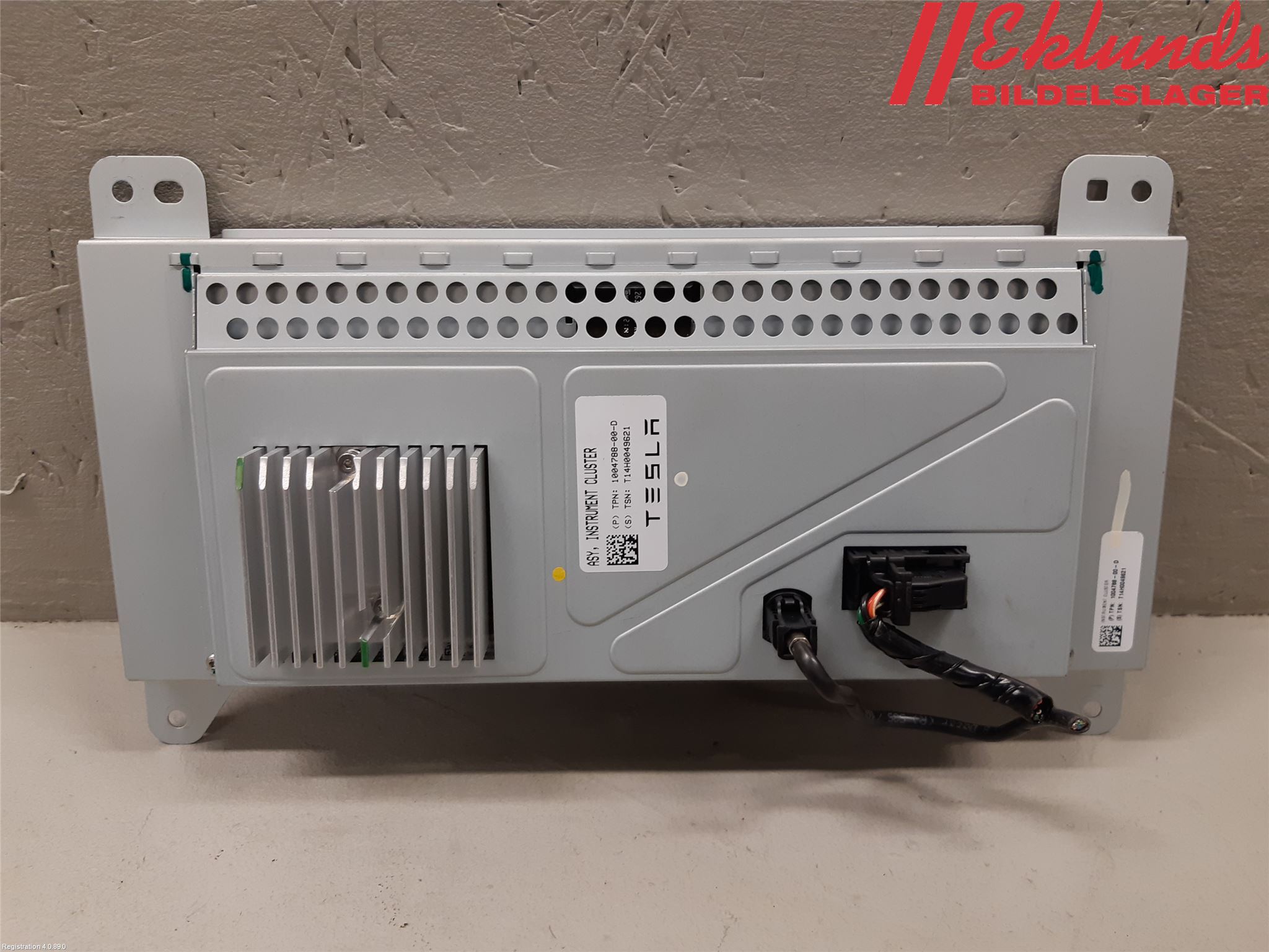 Tesla MODEL S 13- Instrument Komb