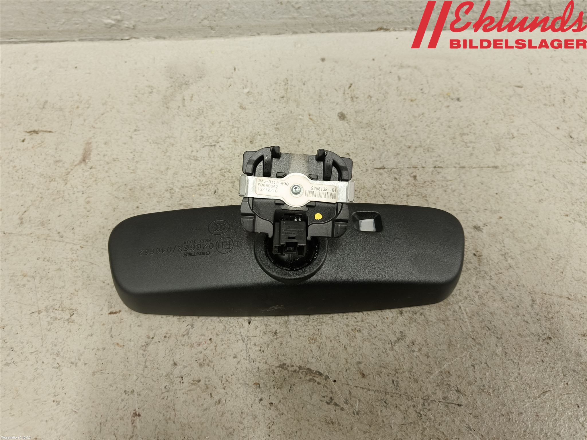 BMW 3 F30/F31/F80 12-19 Spegel Invändig El