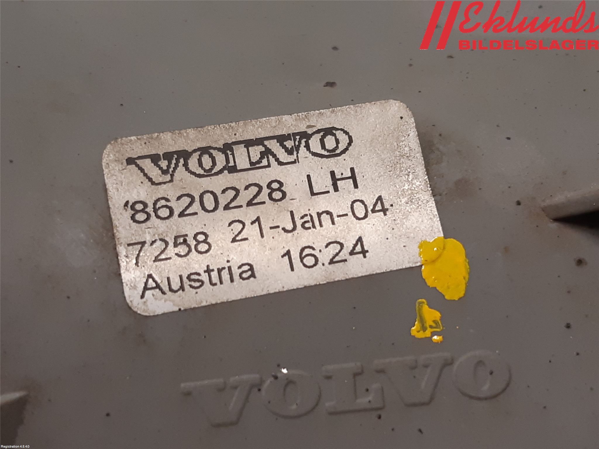 Volvo V70 00-04 Dimljus-Varselljus Fram
