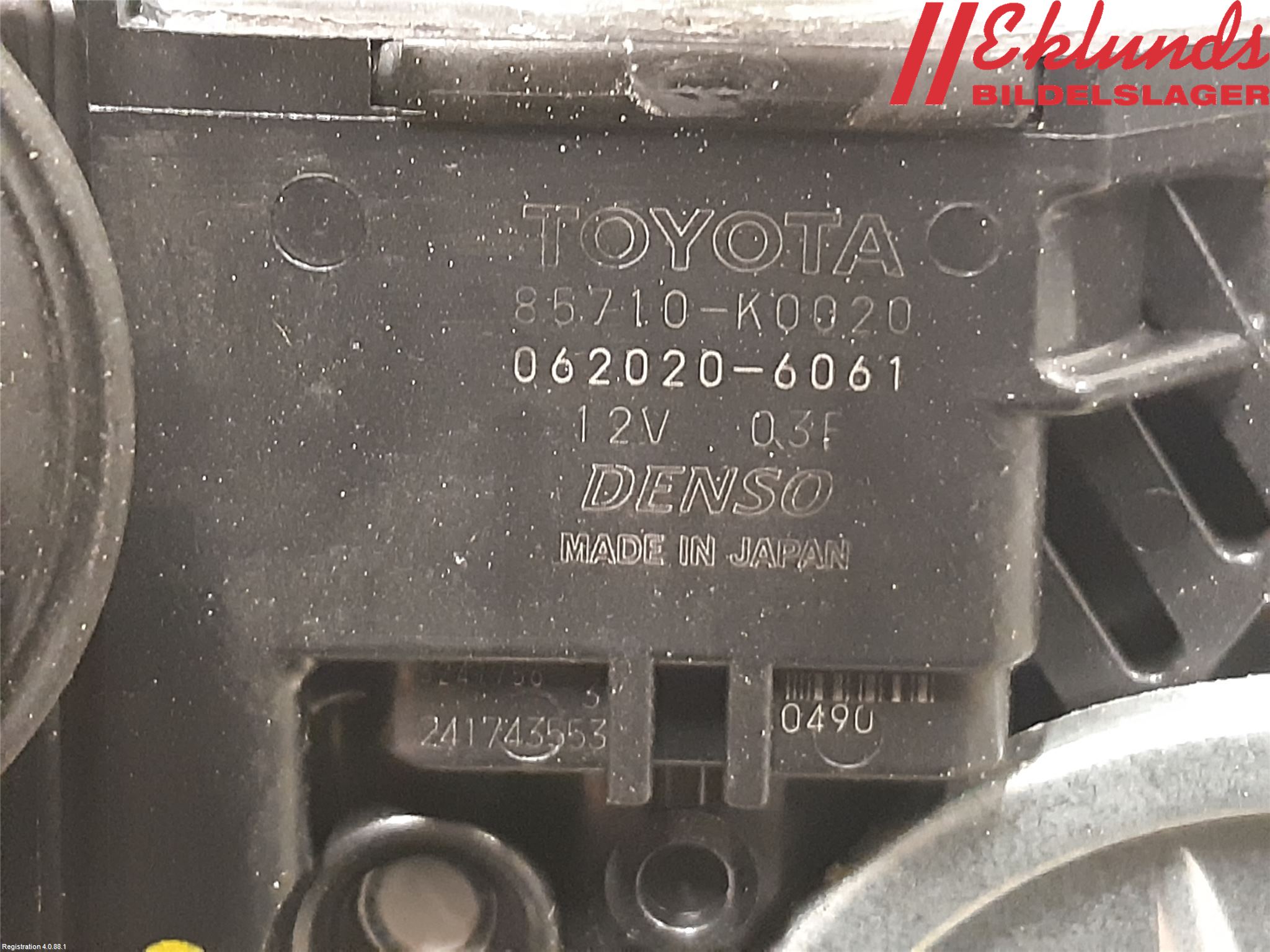Toyota YARIS XP21 20- Fönsterhiss El Kompl