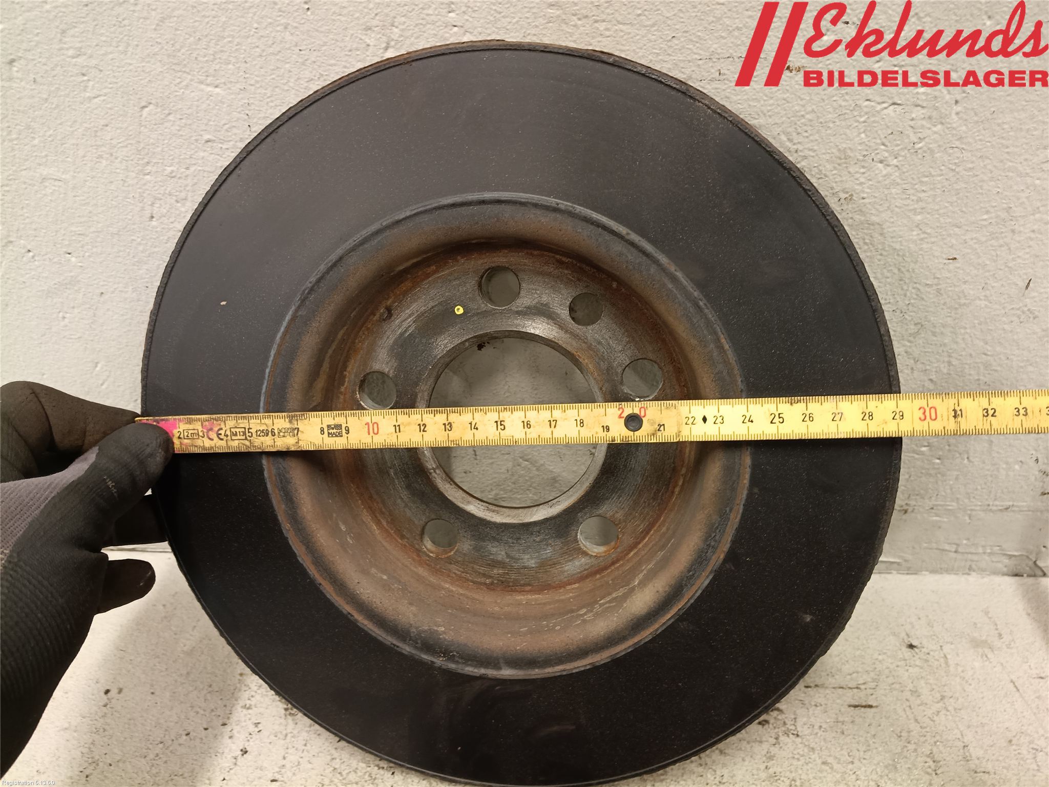 Volkswagen VW TRANSP/CARAVELLE (T6) 16-22 Bromsskiva Bak