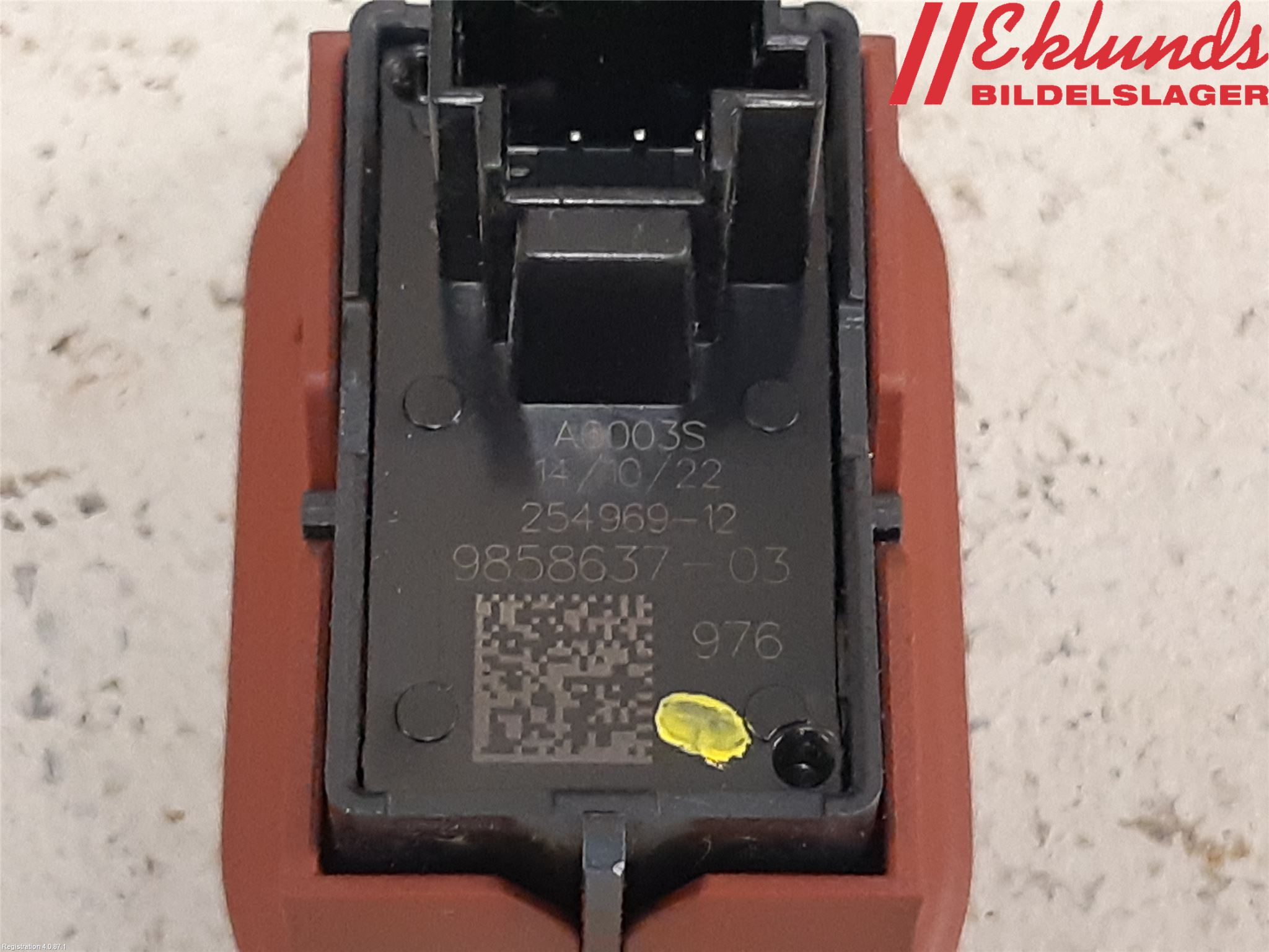 BMW iX I20 22- Strömställare Elhiss