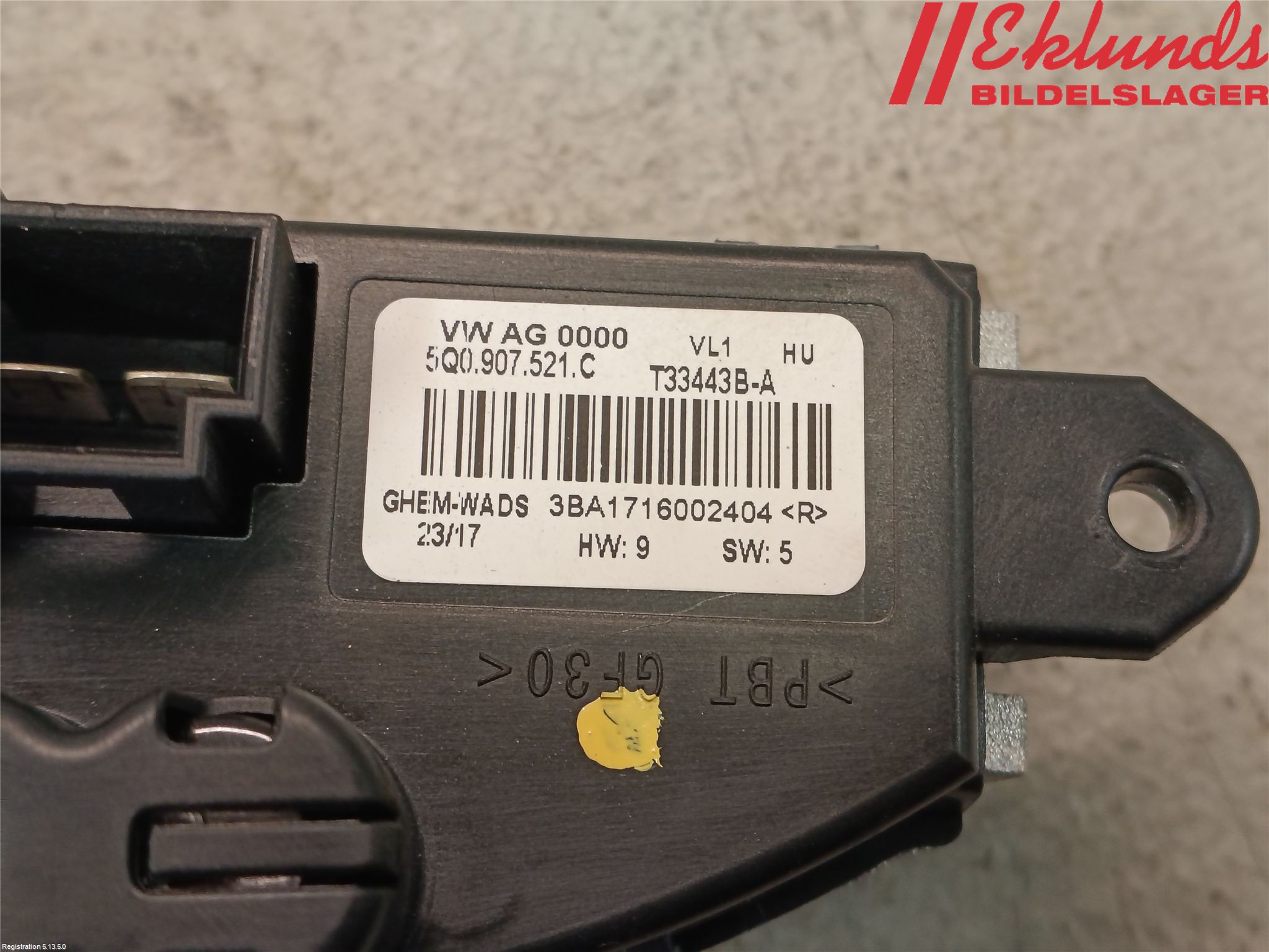 Volkswagen VW PASSAT 15-19 Värmefläktsmotstånd