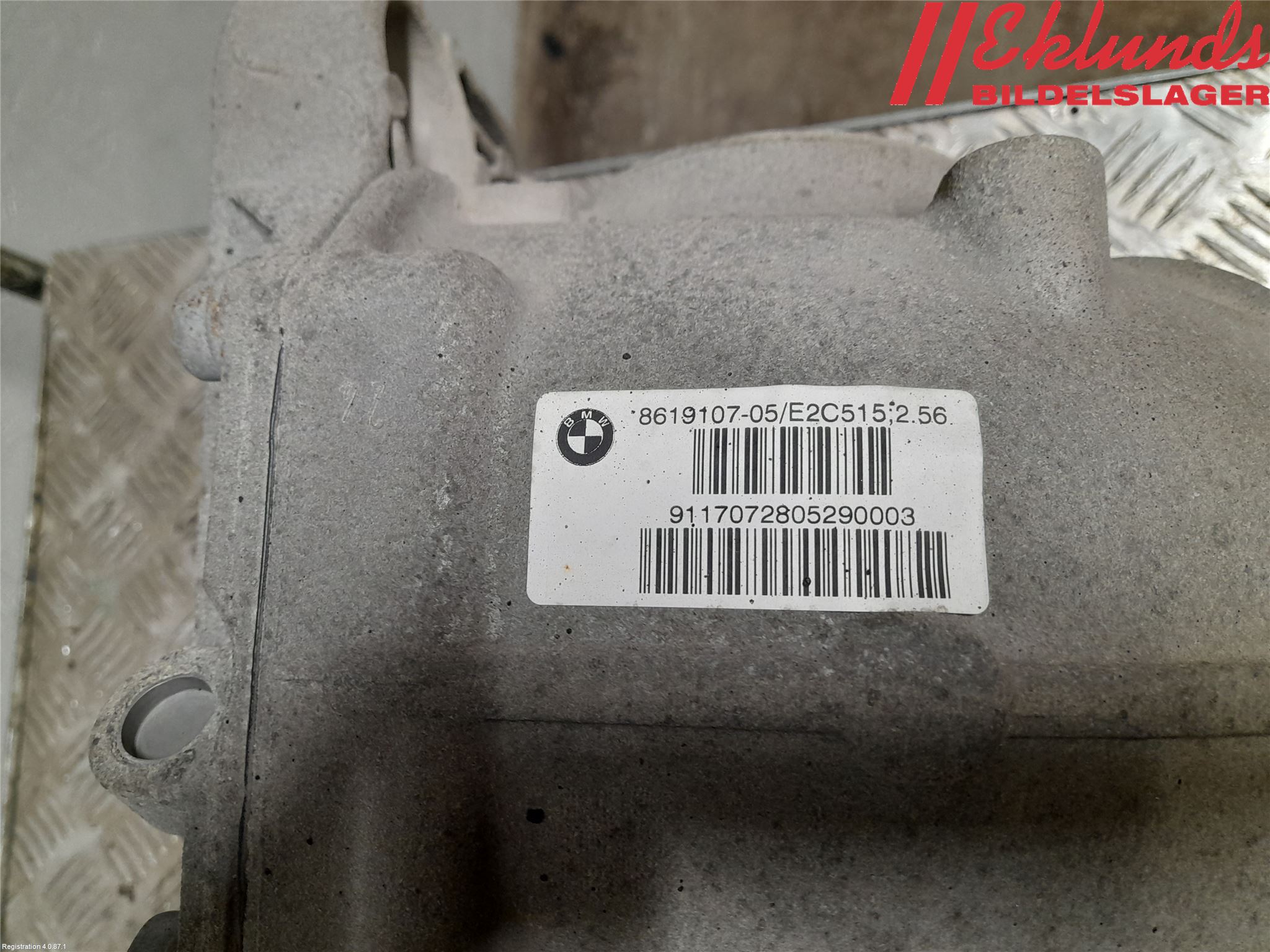 BMW 5 G30/G31/F90 17-23 Bakväxel-Diff