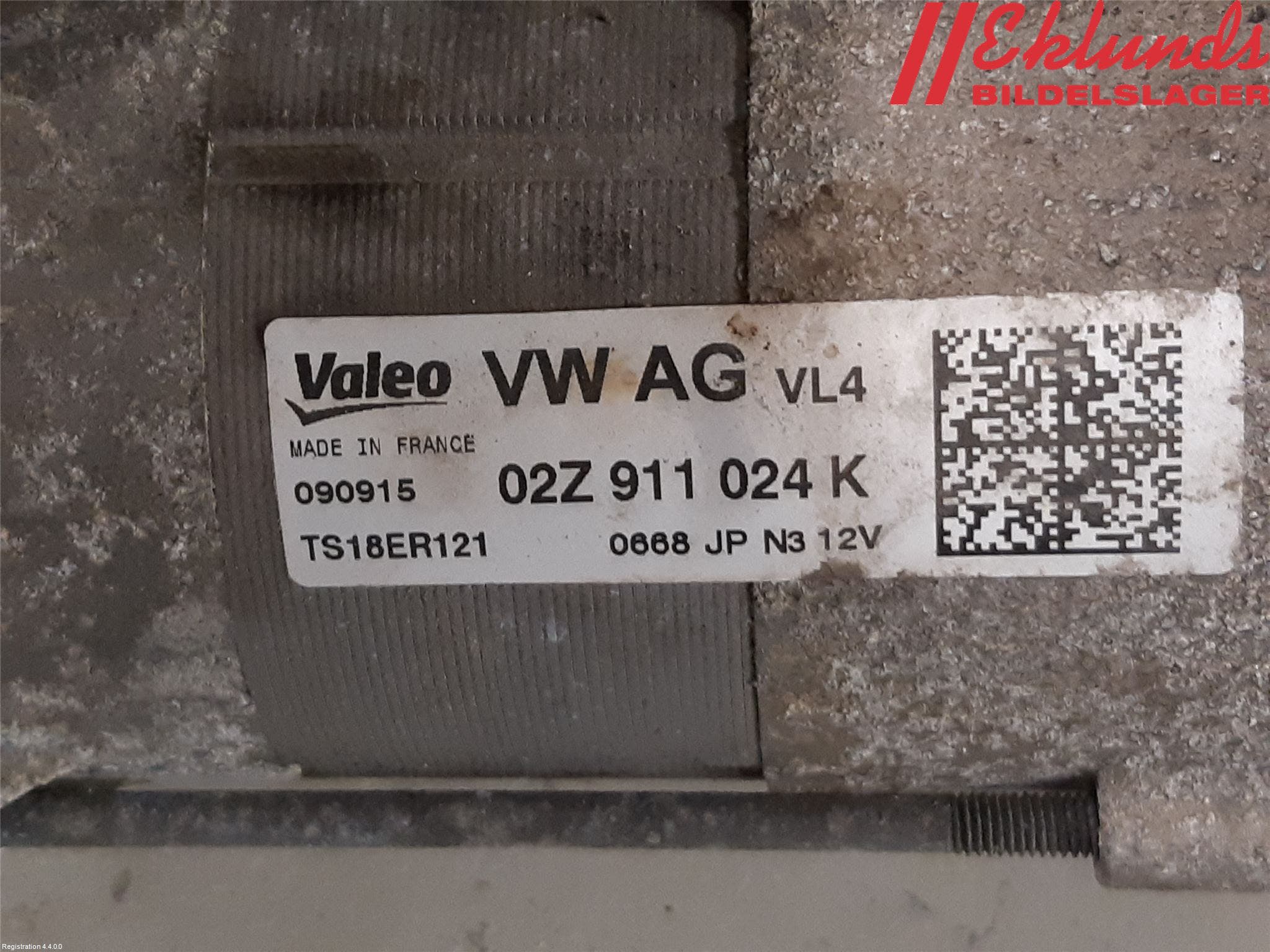 Volkswagen VW CADDY 16-20 Startmotor Diesel