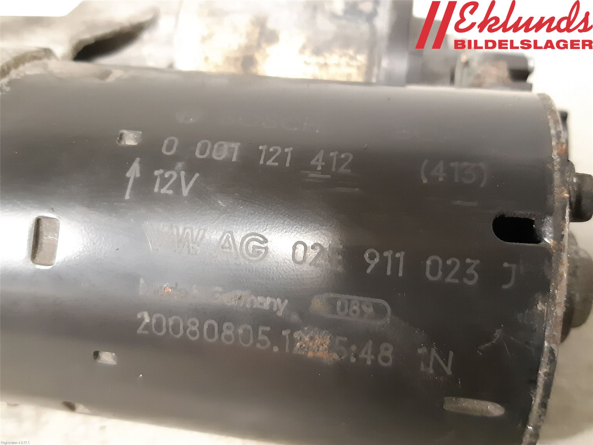 Audi A3/S3 05-13 Startmotor